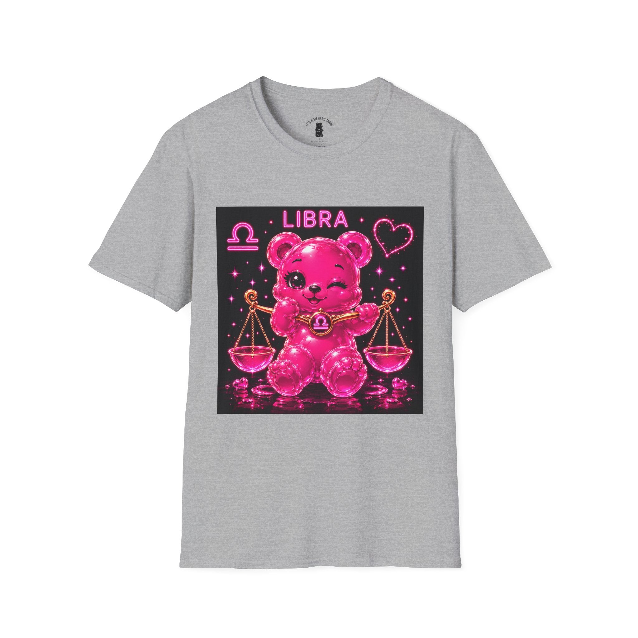 Libra Zodiac Sign Special Addition Oozy Bear Friend- Graphic Shirt
