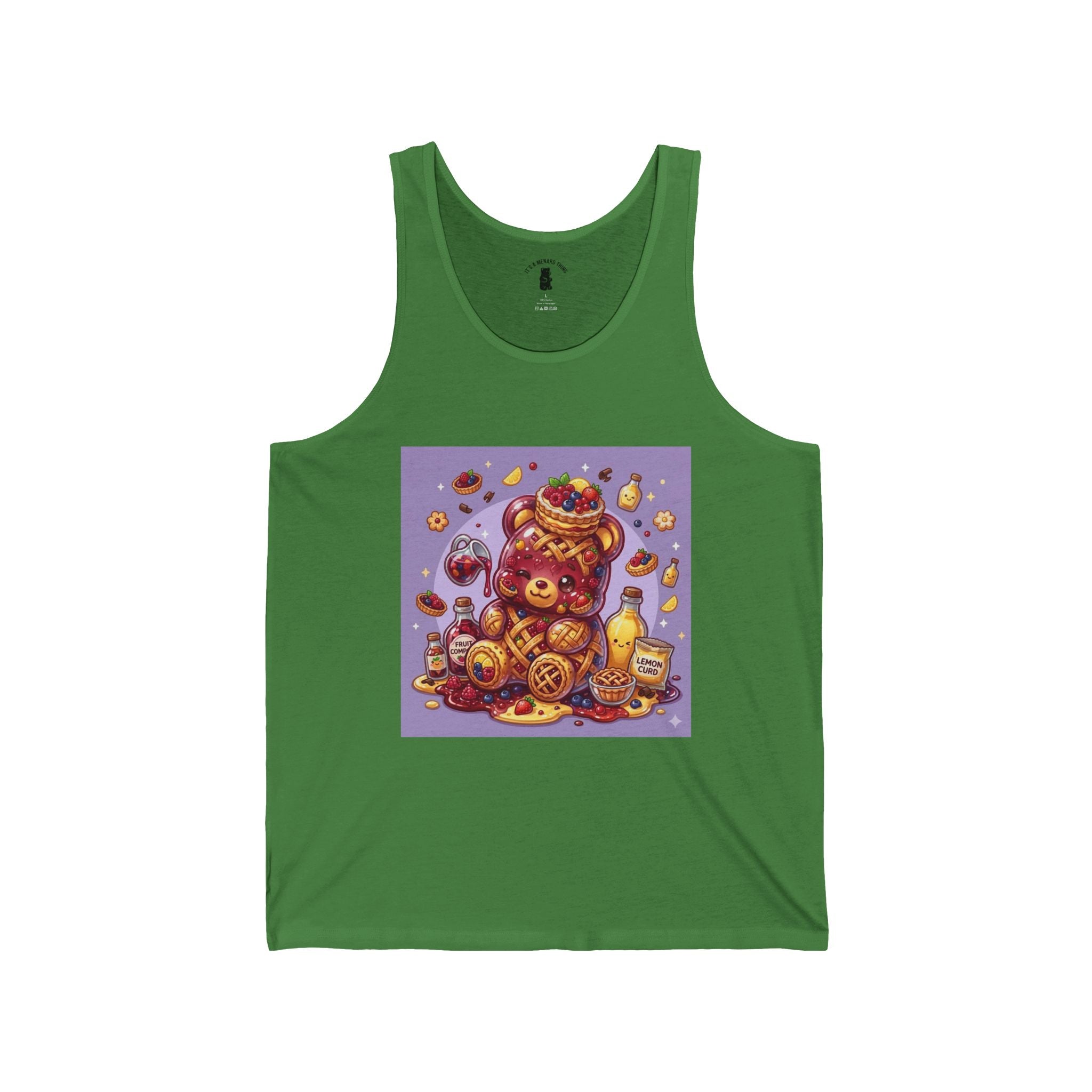 Special Mixed Berry Tart, Exotic Gooey Gummy Bear — Kawaii Graphic Tank