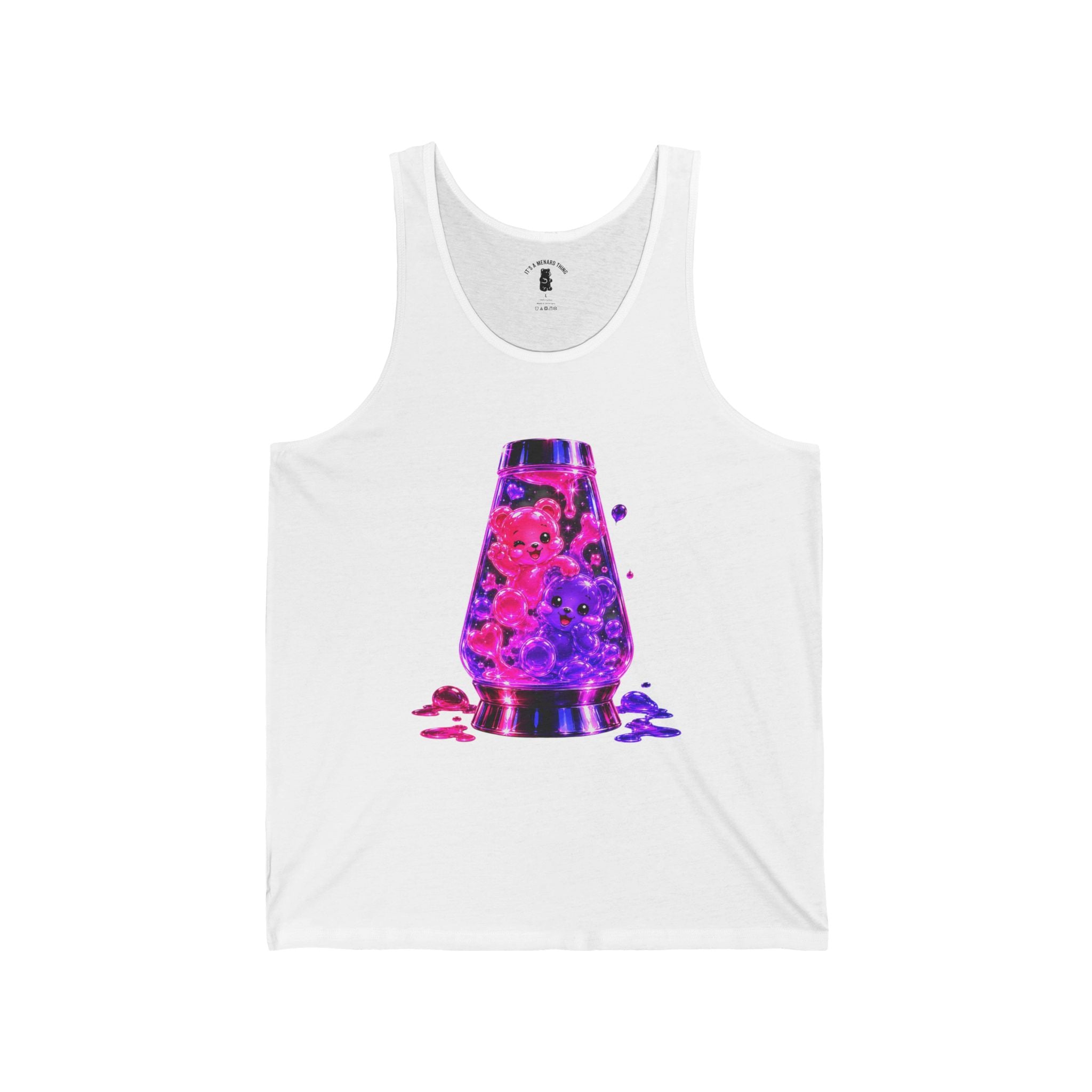 Psychedelic Lava Lamp Special Additions, Oozy Bear Gummy Duo Friends- Graphic Tank Top