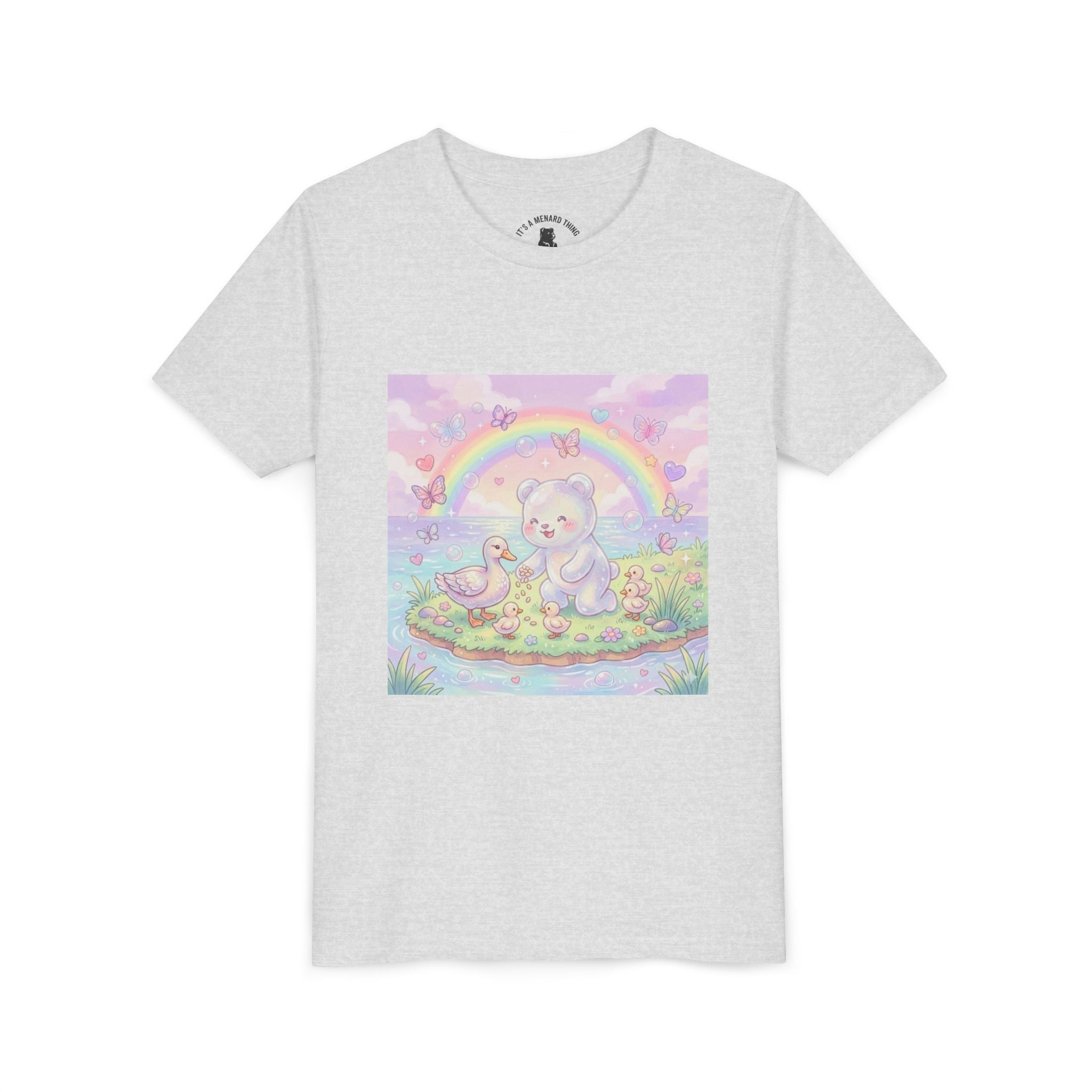 Duck Feeding, Gooey Gummy Friend- Graphic T-Shirt