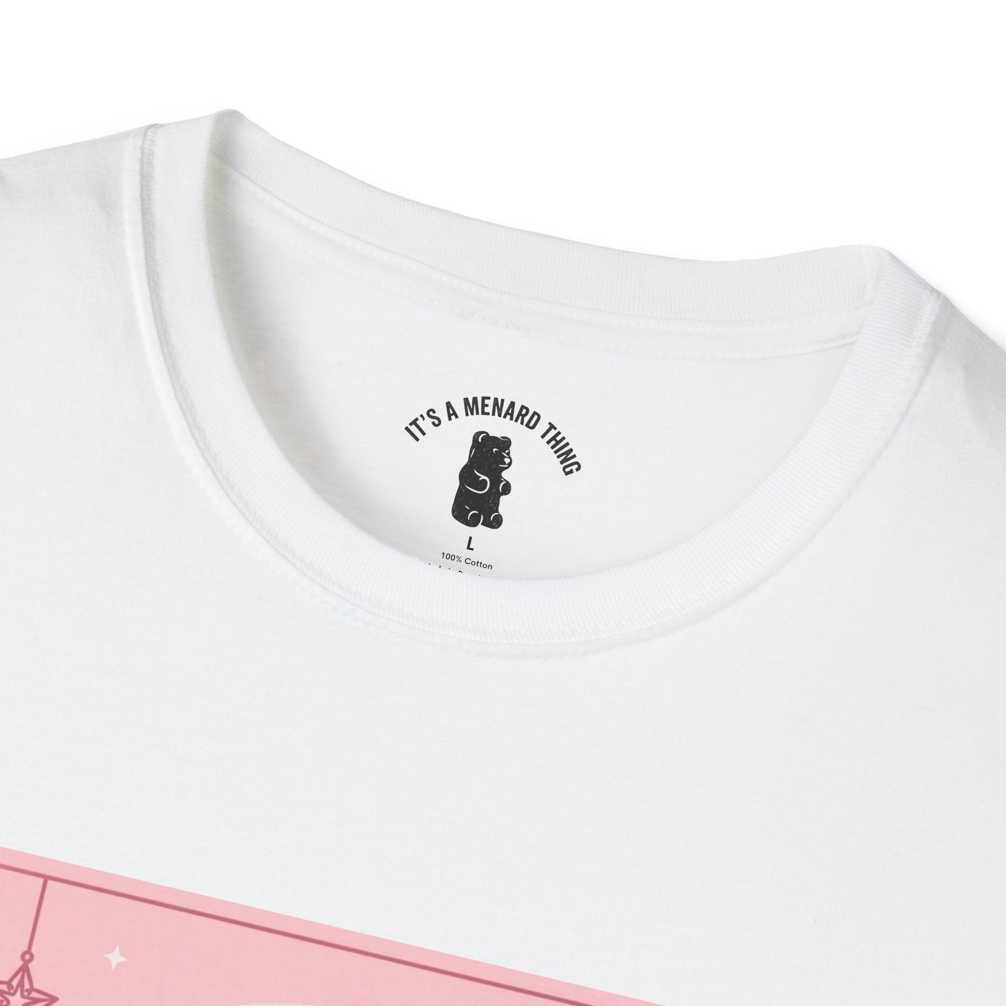 Rose Water Turkish Delight, Pink Gooey Gummy Bear— Kawaii Illustration