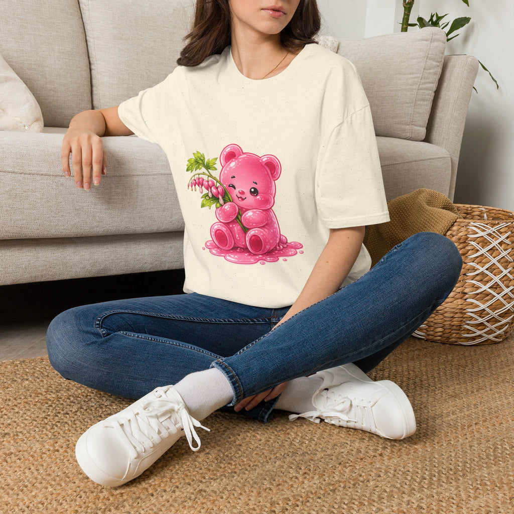 Praising Bleeding Hearts, Pink Oozy Bear Gummy Special- Graphic Shirt