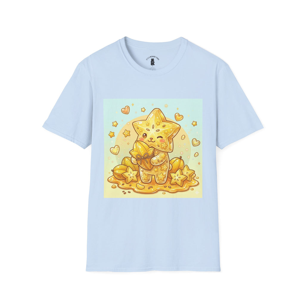 Star Fruit Special Exotic Fruit Oozy Bear Gummy Friend- Kawaii Graphic Shirt