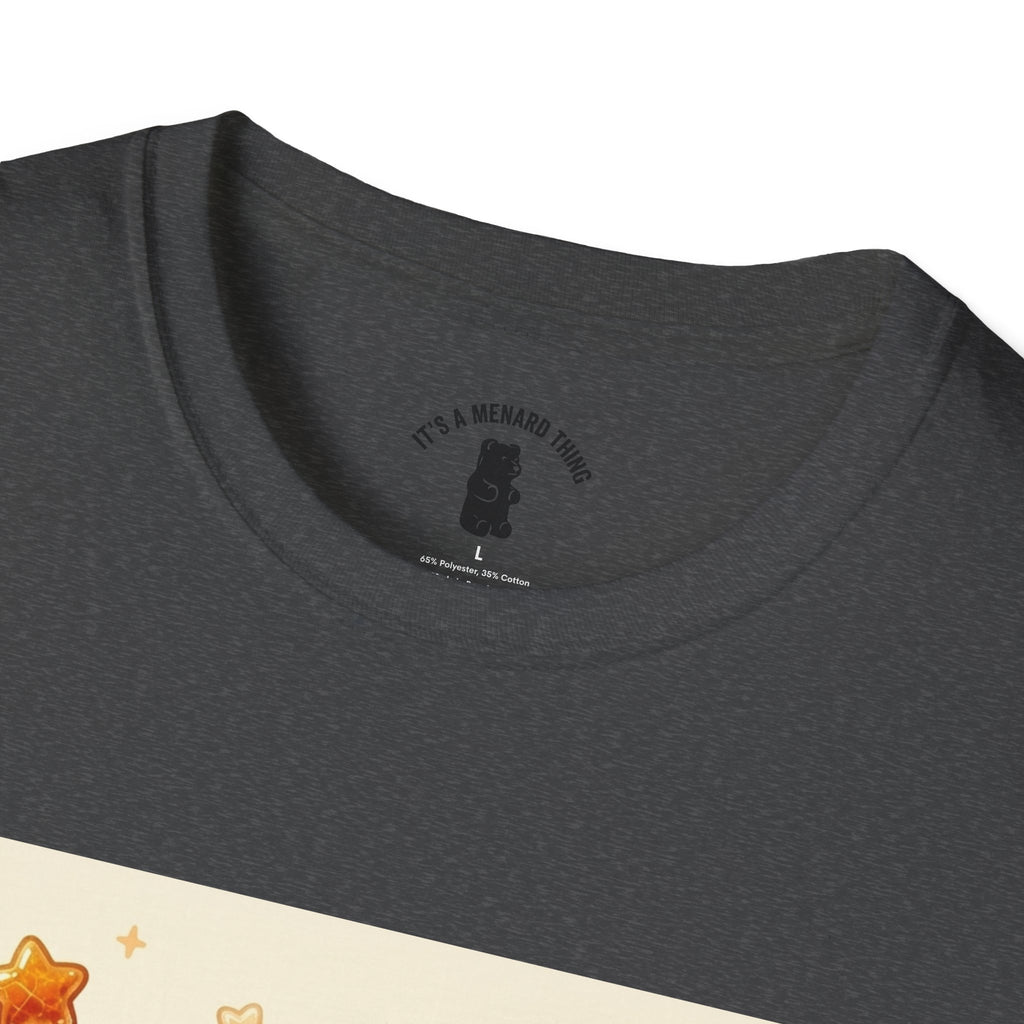 Cream Brulé Cutie, Gooey Gummy Bear – Adorable Graphic Tee