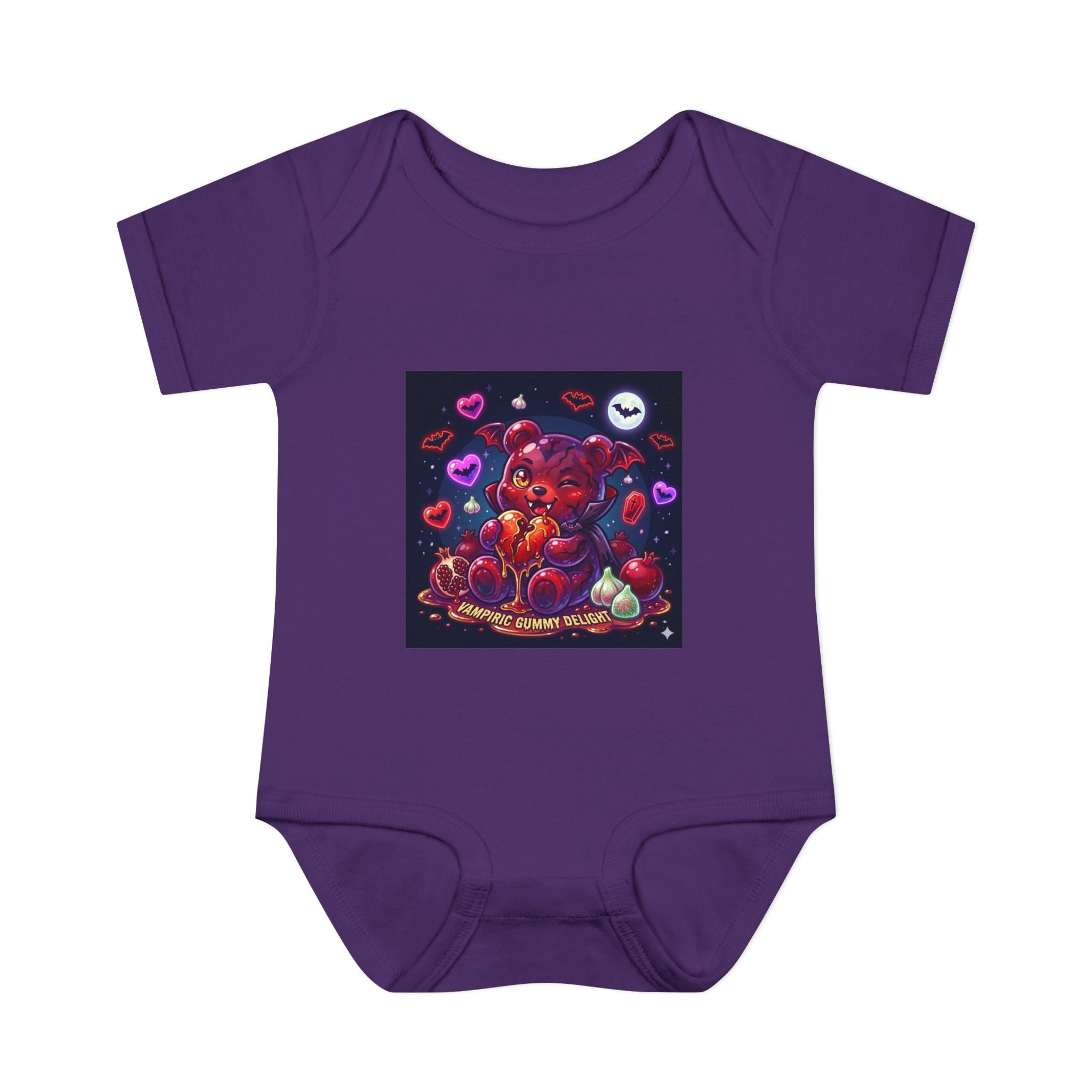 Baby Bodysuit - Cute Vampire Gooey Gummy Bear