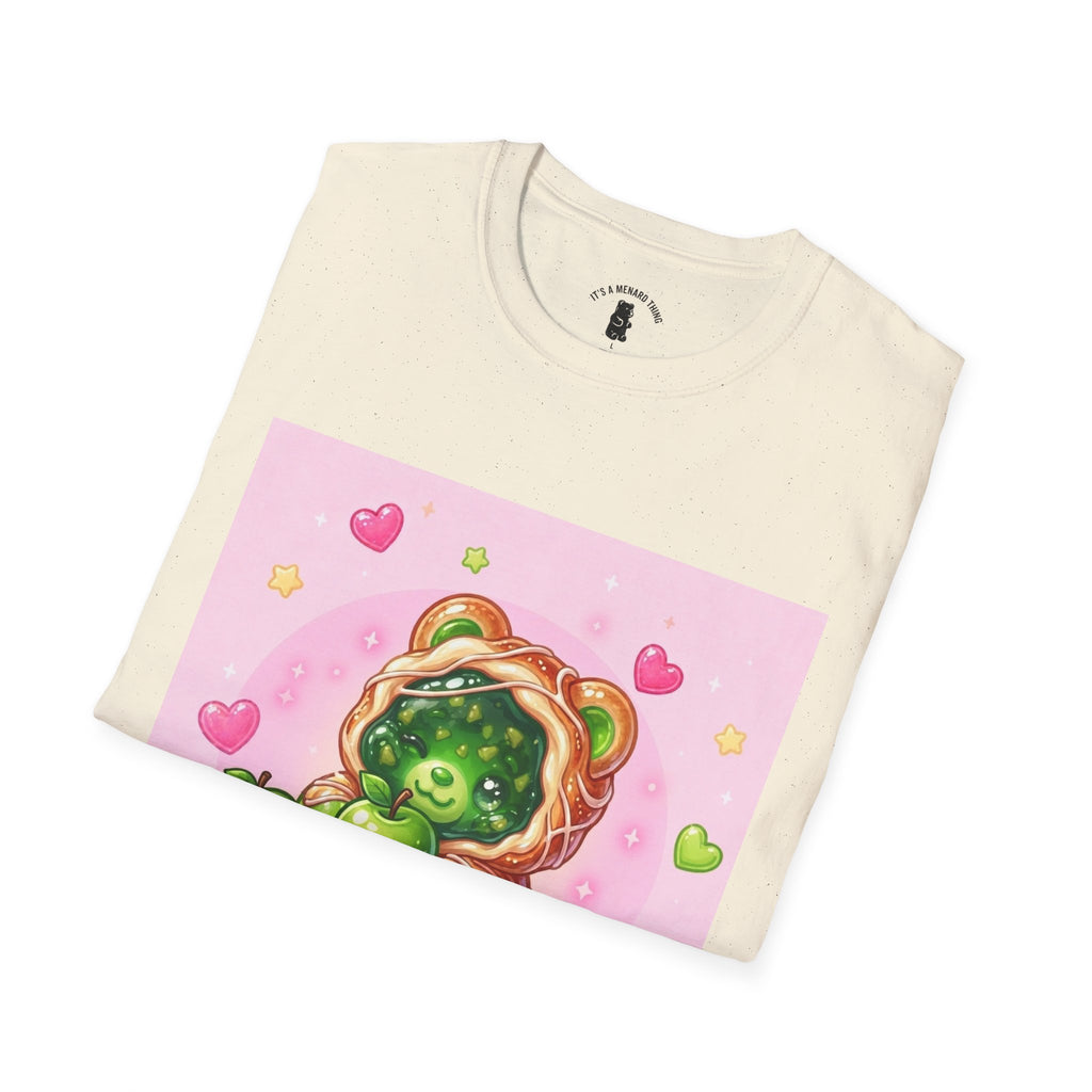 Green Apple Danish Gooey Gummy Bear — Kawaii Graphic Tee
