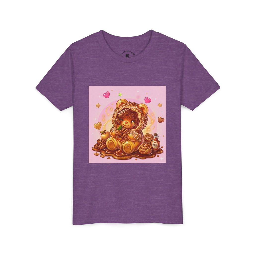 Cinnamon, Butter & Pecan Danish Gooey Gummy Bear Youth T-Shirt