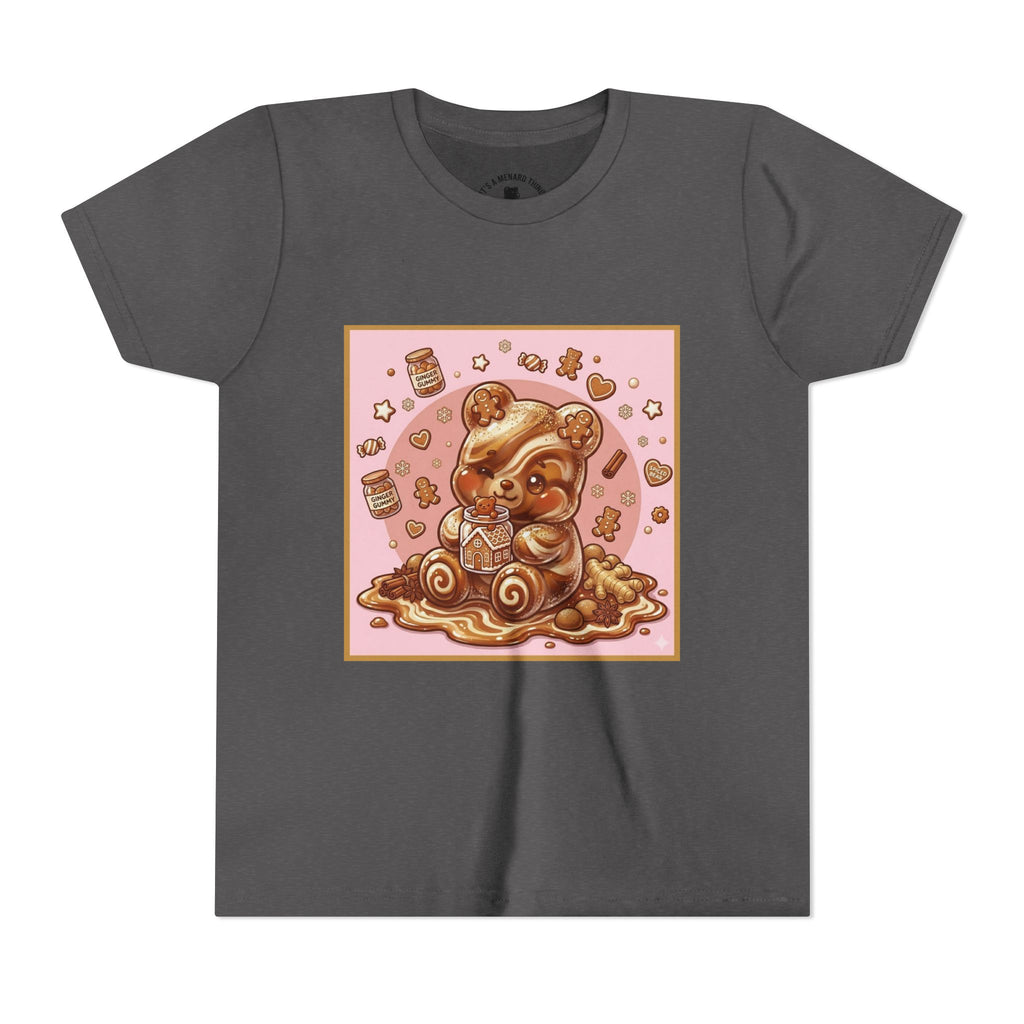 Gooey Gummy Bear Ginger Bread Graphic Youth T-Shirt
