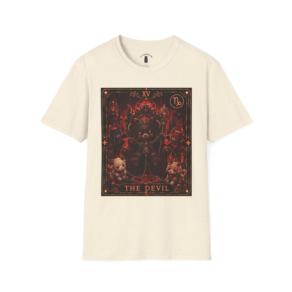 The Devil Tarot Card Oozy Bear Friend Special Addition- Graphic Shirt
