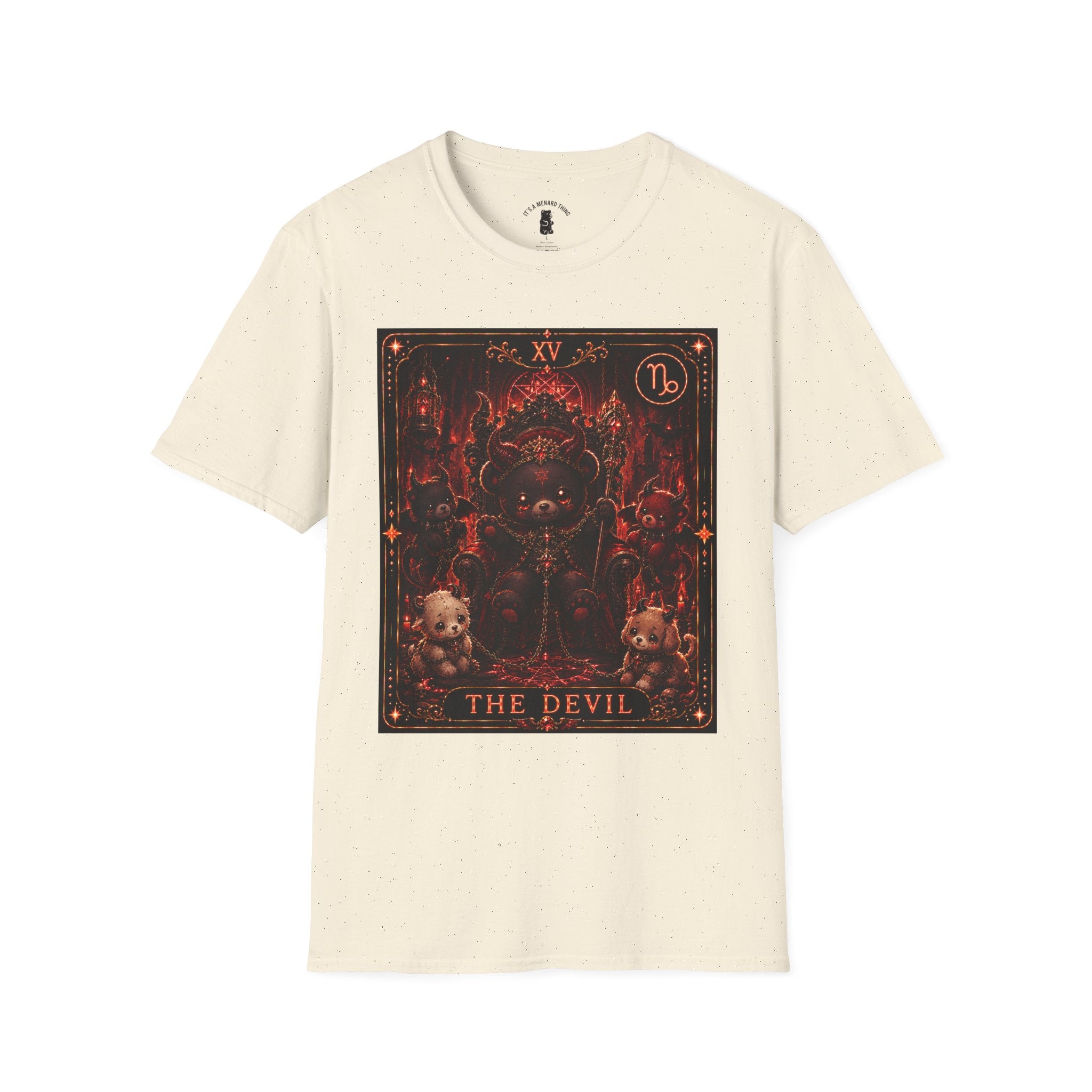 The Devil Tarot Card Oozy Bear Friend Special Addition- Graphic Shirt