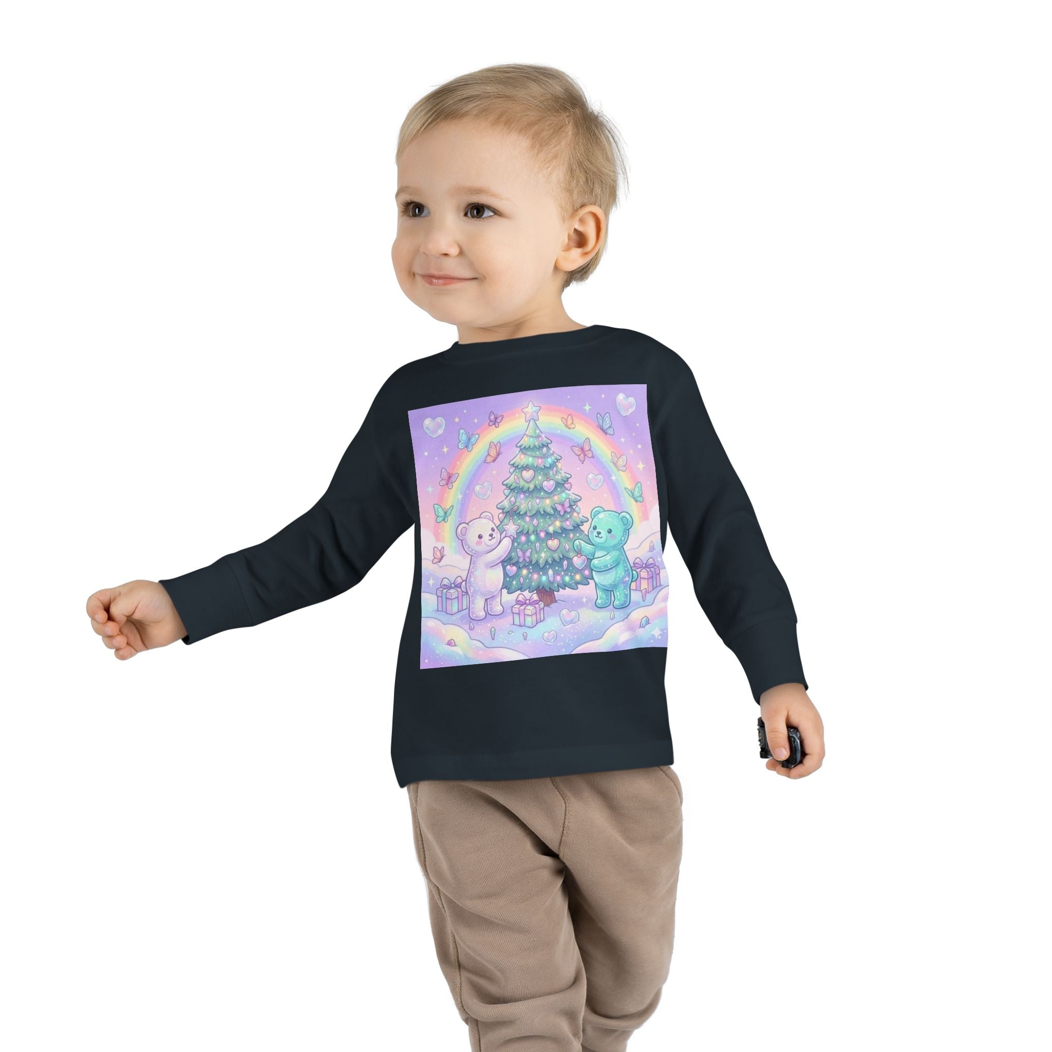Christmas Tree Holiday Special, Oozy Bear Friends- Graphic Long Sleeve Shirts