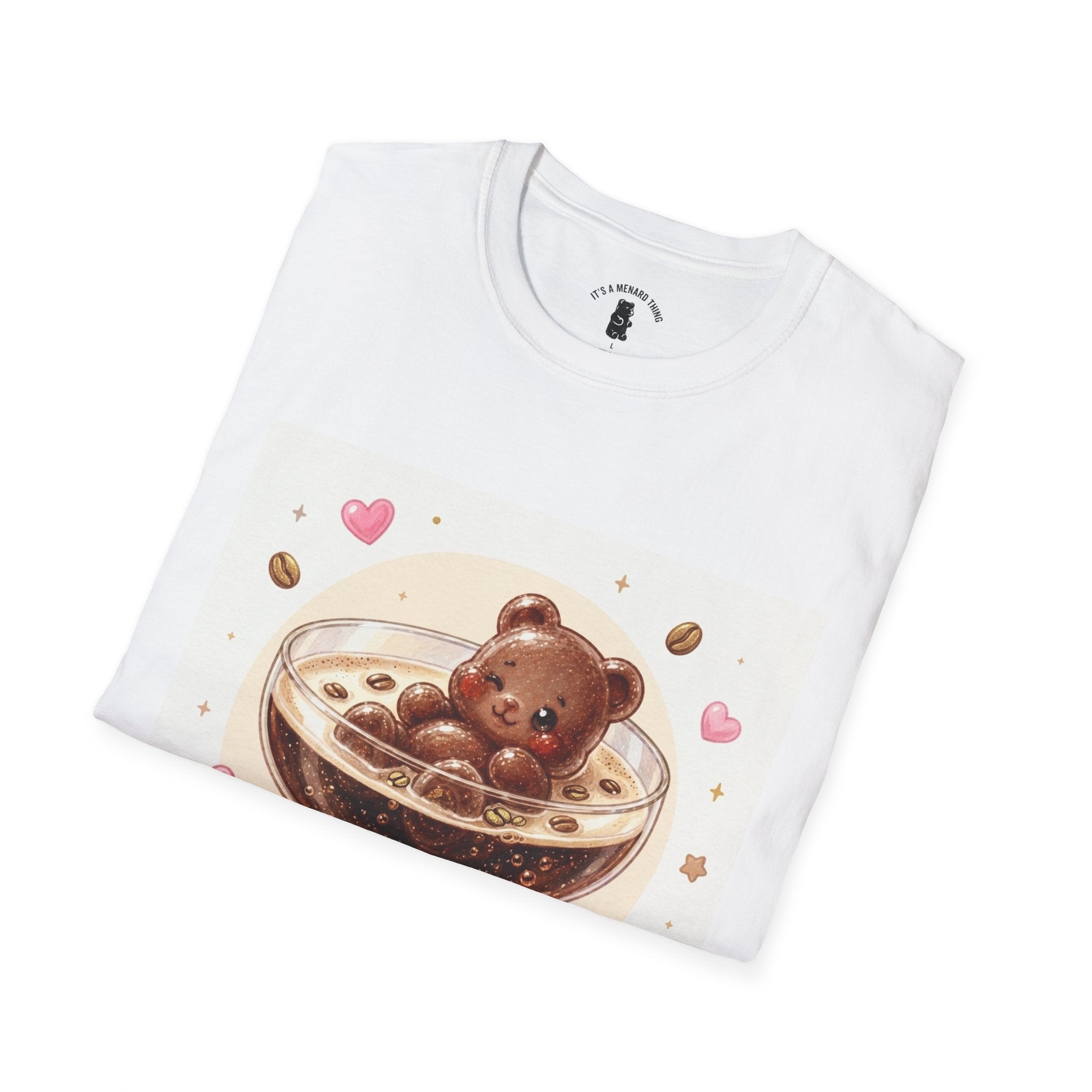Tart Coffee Martini pool Boozy Gooey Gummy Bears- Kawaii Graphic T-Shirt