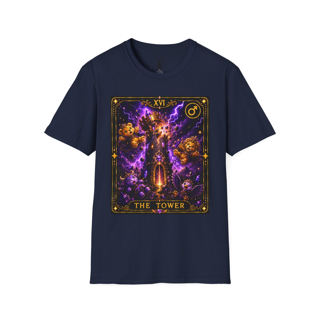 The Tower Tarot Card Oozy Bear Friends Special Addition- Graphic Shirt