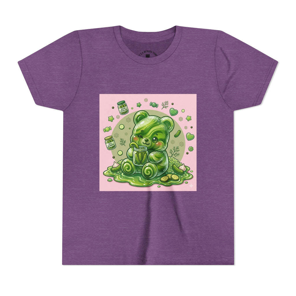 Tart Dilly Green Pickle Gooey Gummy- Graphic Youth T-Shirt