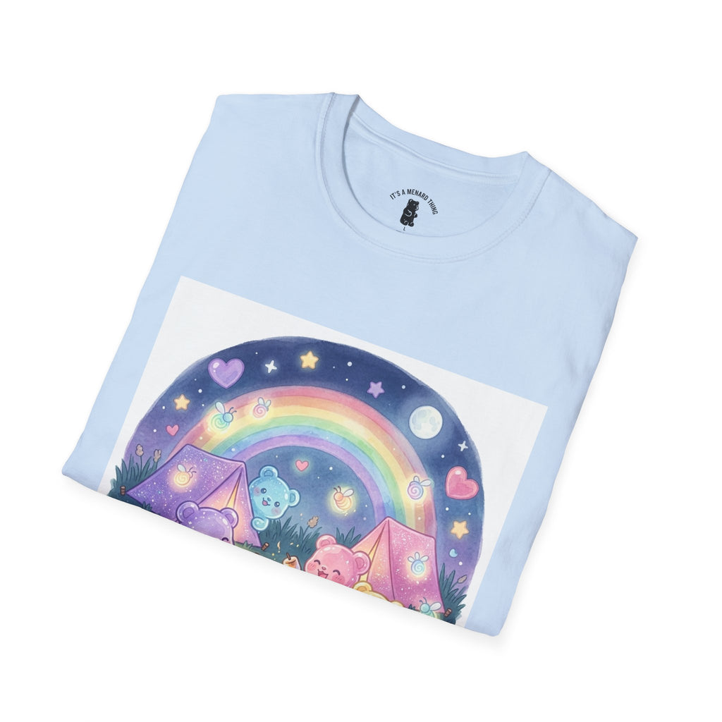 Campfire days and Toasted Marshmallows, Gooey Gummy Friends- Kawaii Graphic T-Shirt