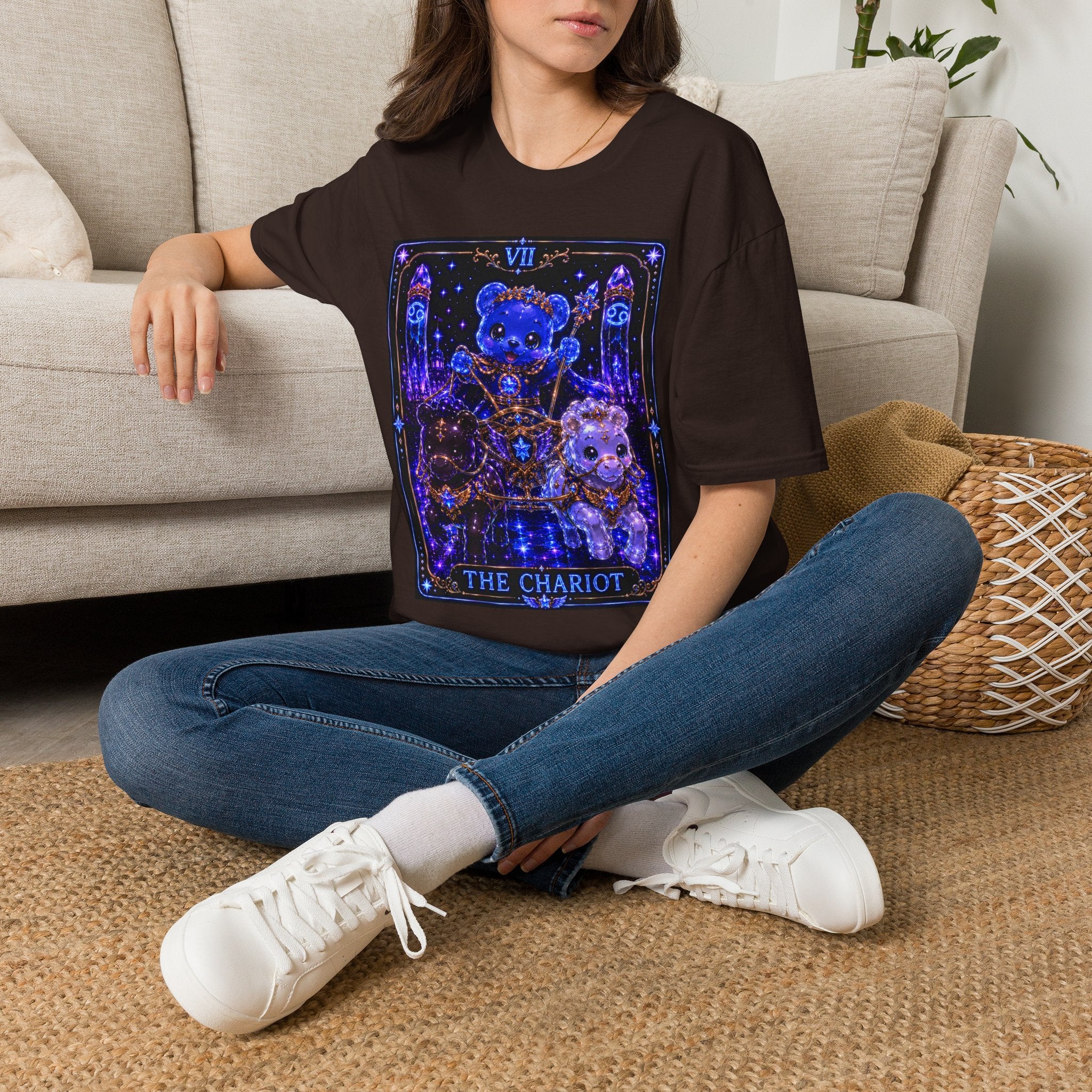 The Chariot Tarot Cosmic Oozy Bear Friend Special Addition- Graphic Shirt