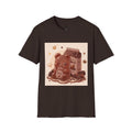 Cute Kawaii Gooey Gummy Milk Chocolate Milk Bear Cartoon Graphic T-Shirt
