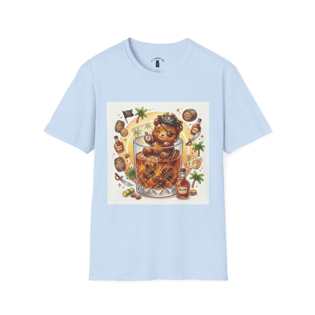 Yo-Ho Pirates Rum! Boozy Gooey Gummy Bears- Kawaii Graphic T-Shirt