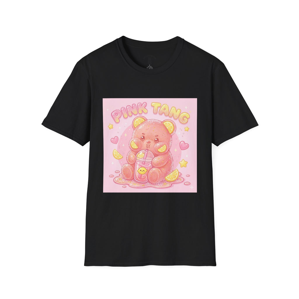 Pink Lemonaid Sour Gooey Gummy Bear T-Shirt -Kawaii Graphic Tee