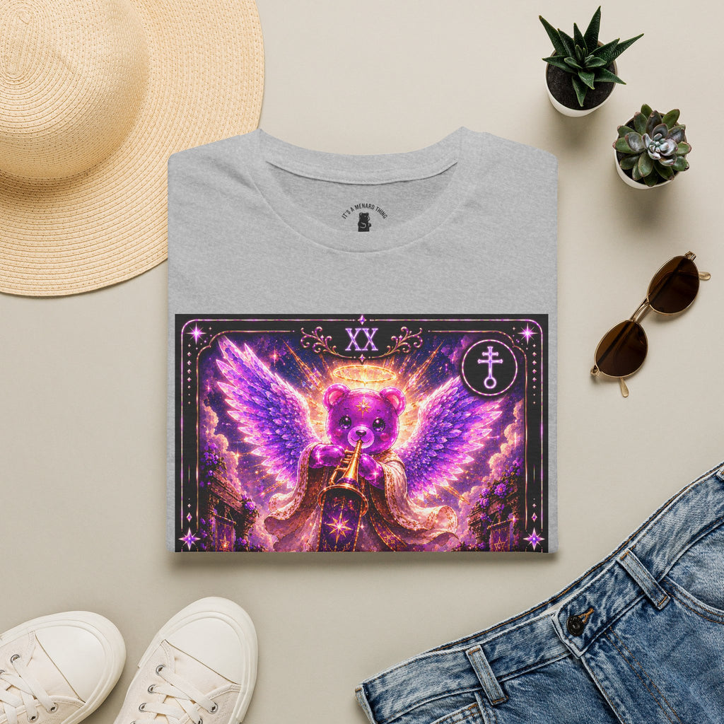 Judgment Tarot Mystic Purple Angel Oozy Bear Gummy Special Addition- Graphic Shirt