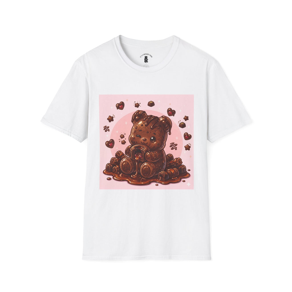Chocolate Molten Lava Cake Gooey Gummy Bear — Cute Graphic Tee