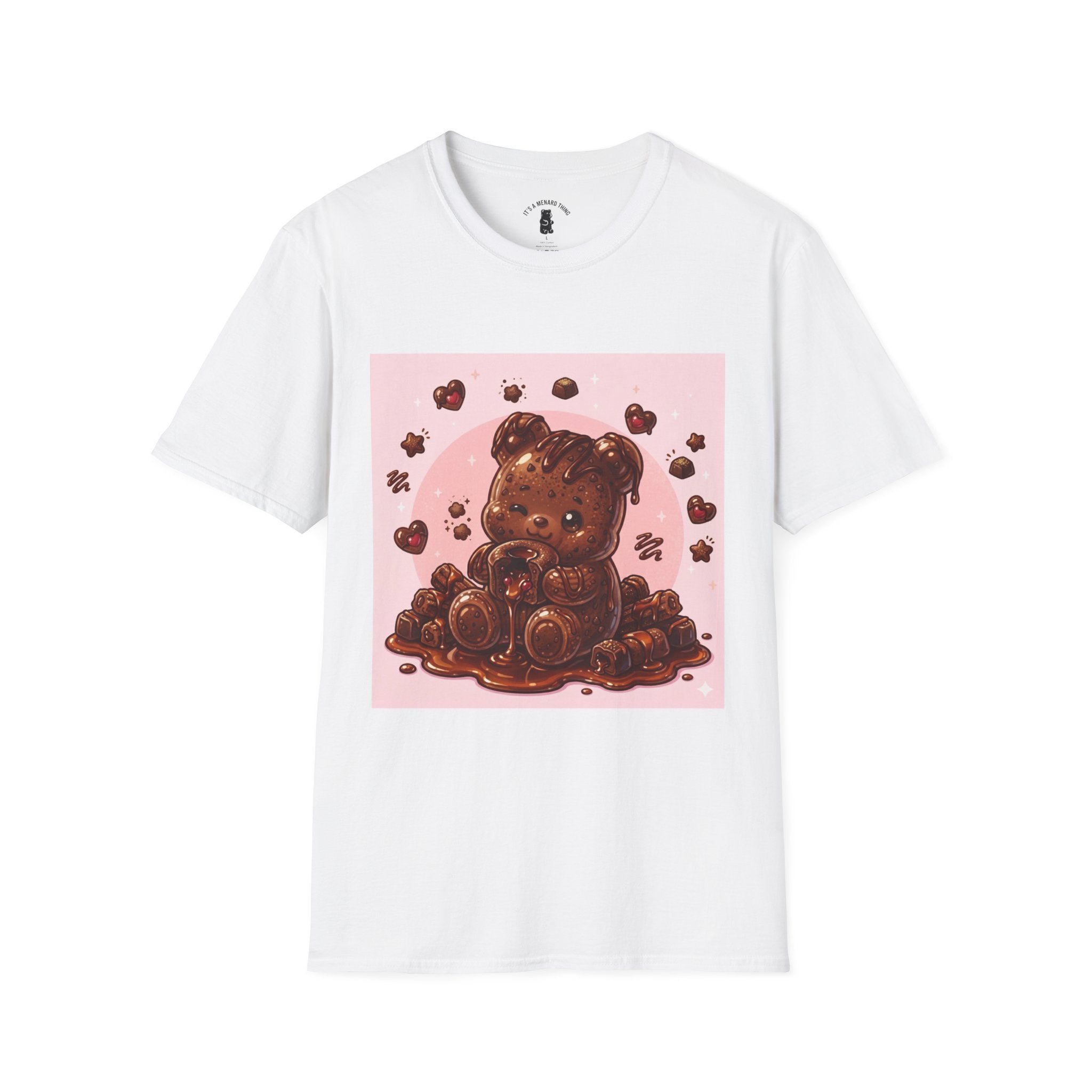 Chocolate Molten Lava Cake Gooey Gummy Bear — Cute Graphic Tee