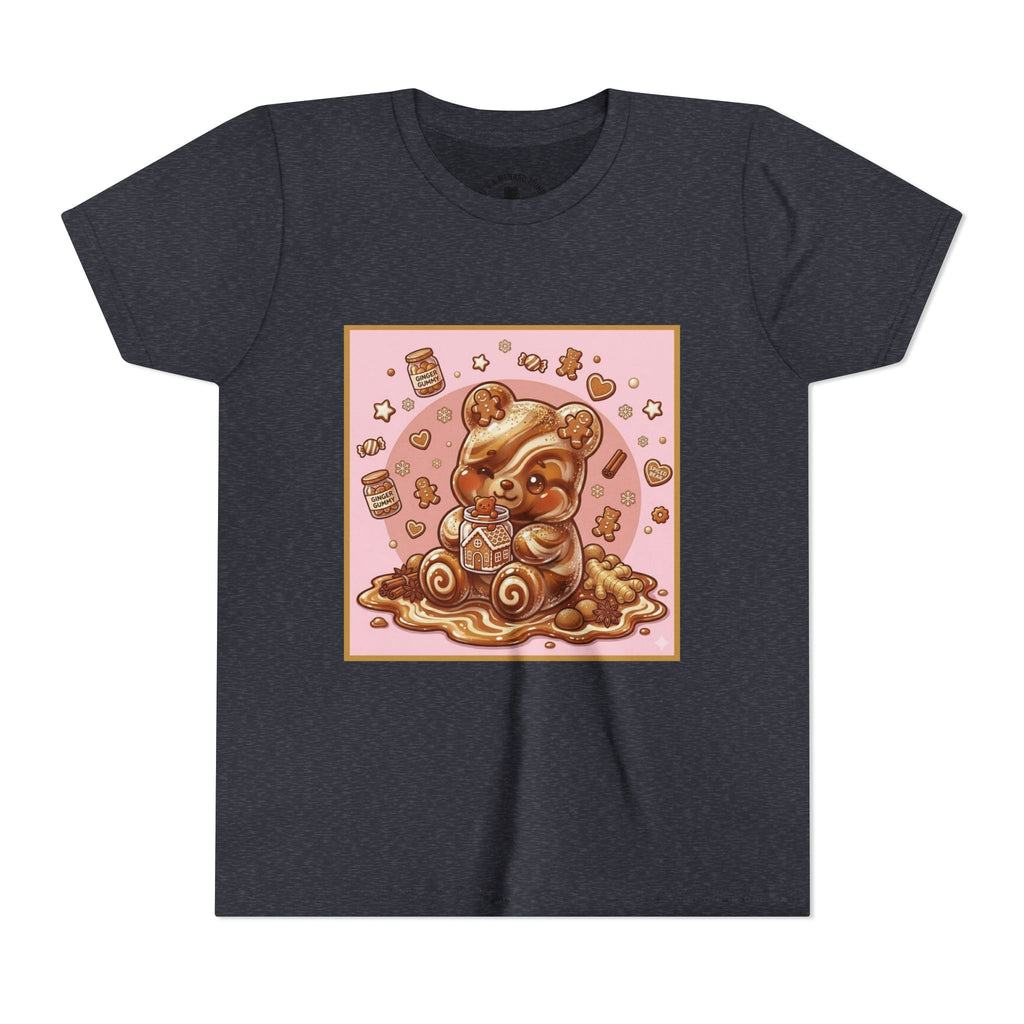 Gooey Gummy Bear Ginger Bread Graphic Youth T-Shirt