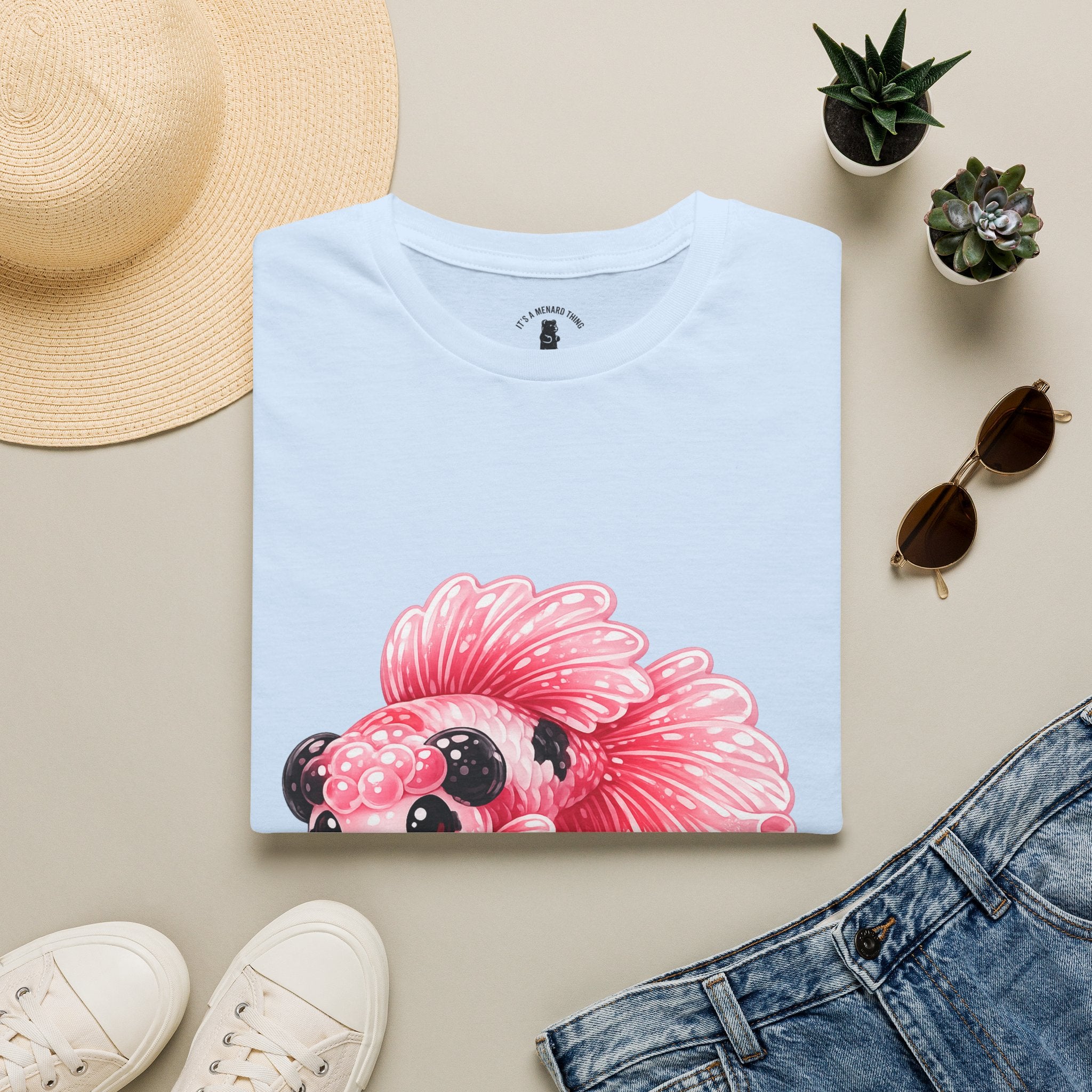 Pink Betta Aquarium Lover Special Addition- Graphic Shirt