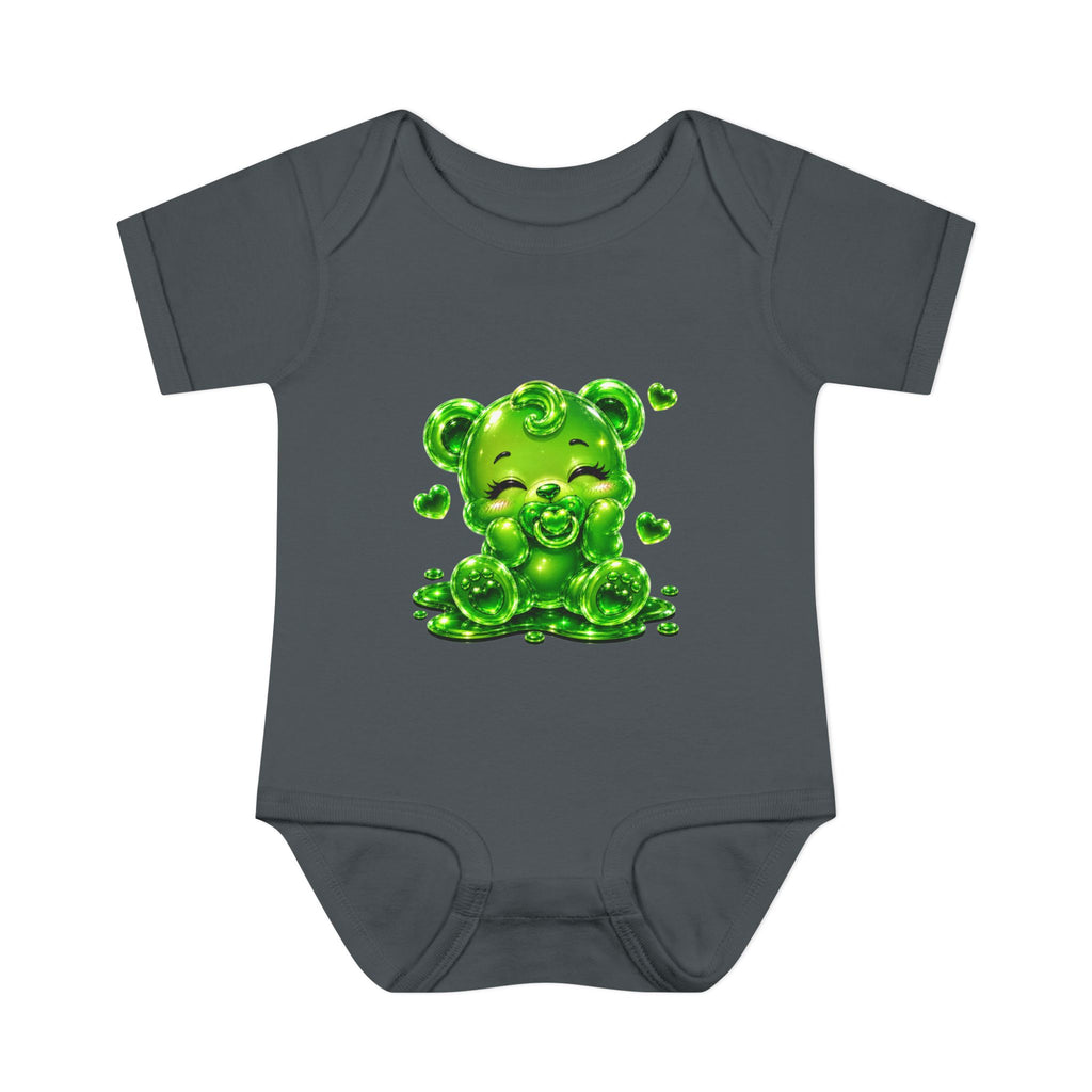 Happy Oozy Baby Gummy Bear Cutie Addition- Graphic Onesie