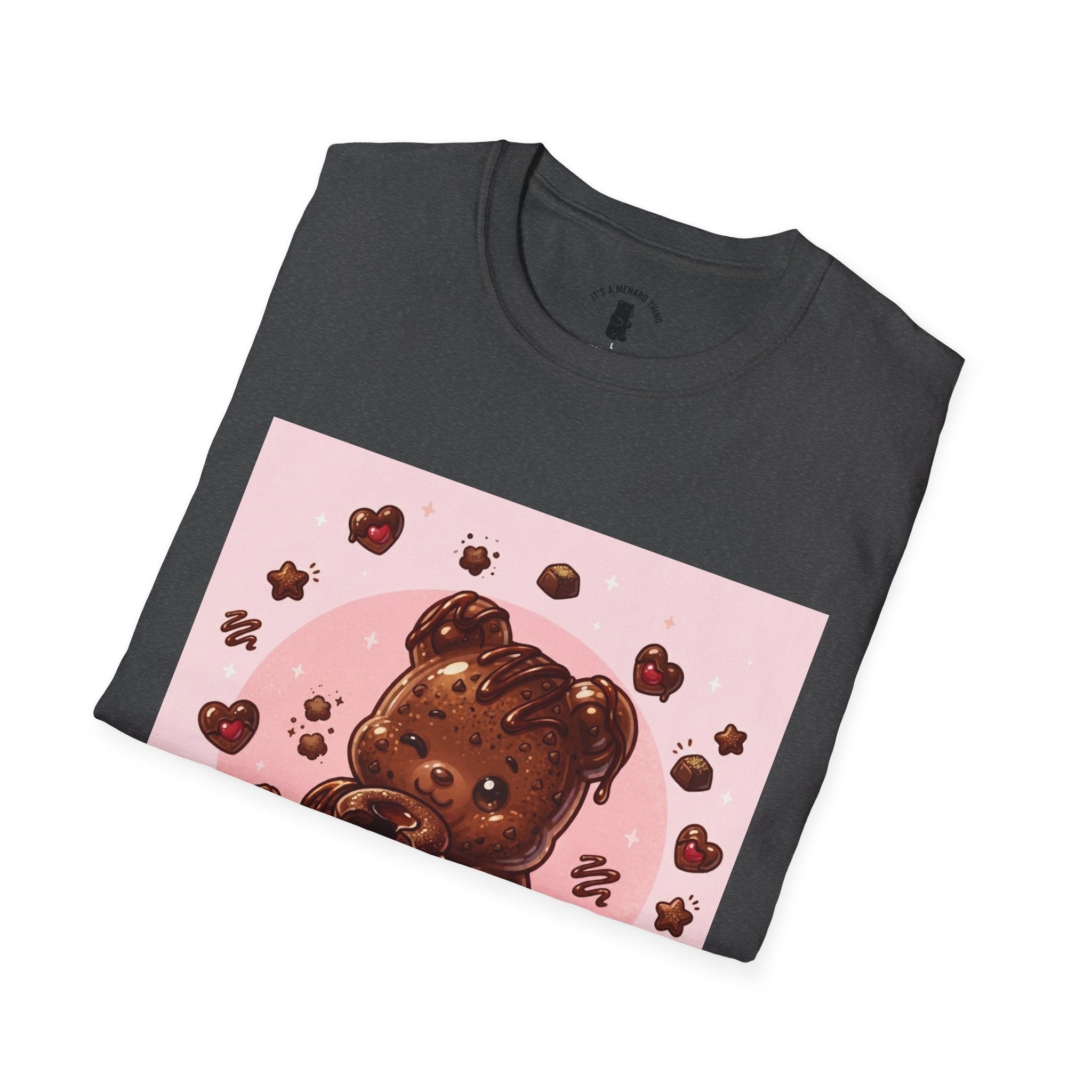 Chocolate Molten Lava Cake Gooey Gummy Bear — Cute Graphic Tee