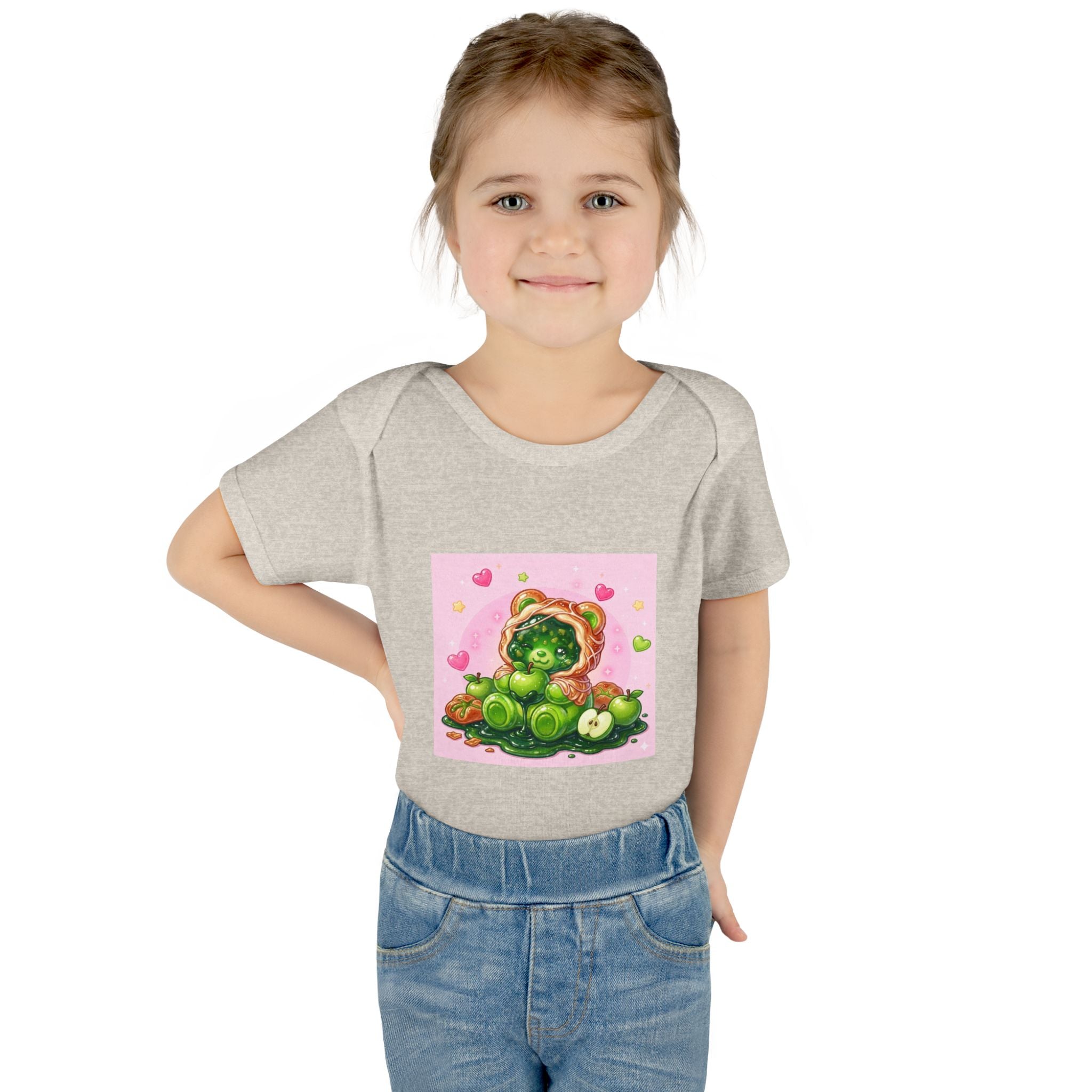 Green Apple Danish Gooey Gummy Bear in Puff PJs