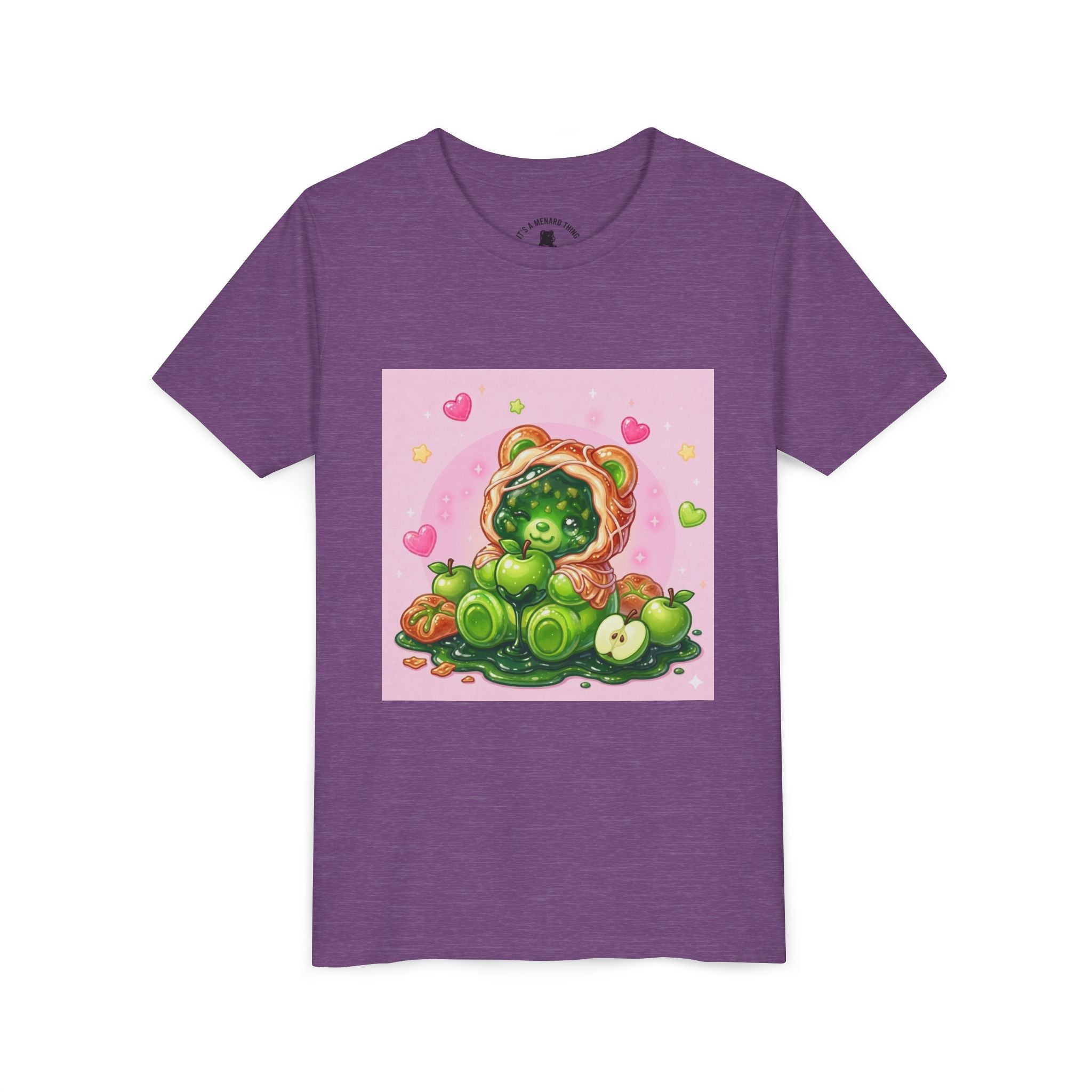 Cute Green Apple Gooey Gummy Danish Bear