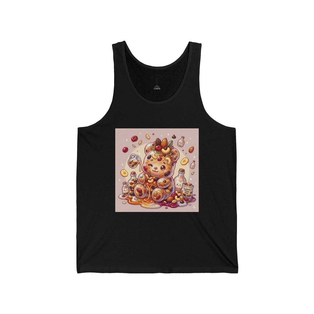 Sweet Yet Simple Trail Mix, Exotic Gooey Gummy Bear — Adorable Graphic Tank Top