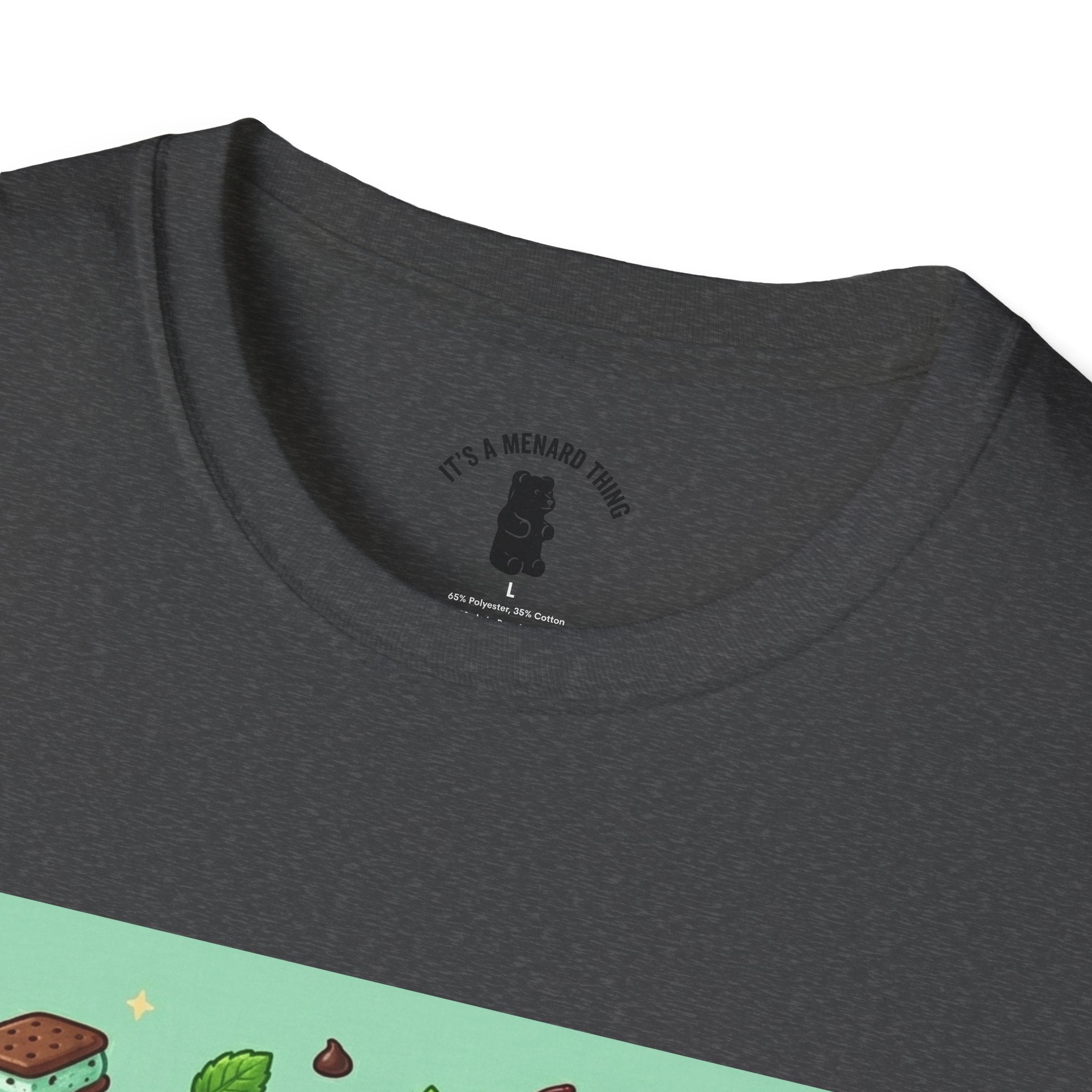 Mint Chip Ice Cream, Exotic Gooey Gummy Bear — Kawaii Graphic Tee