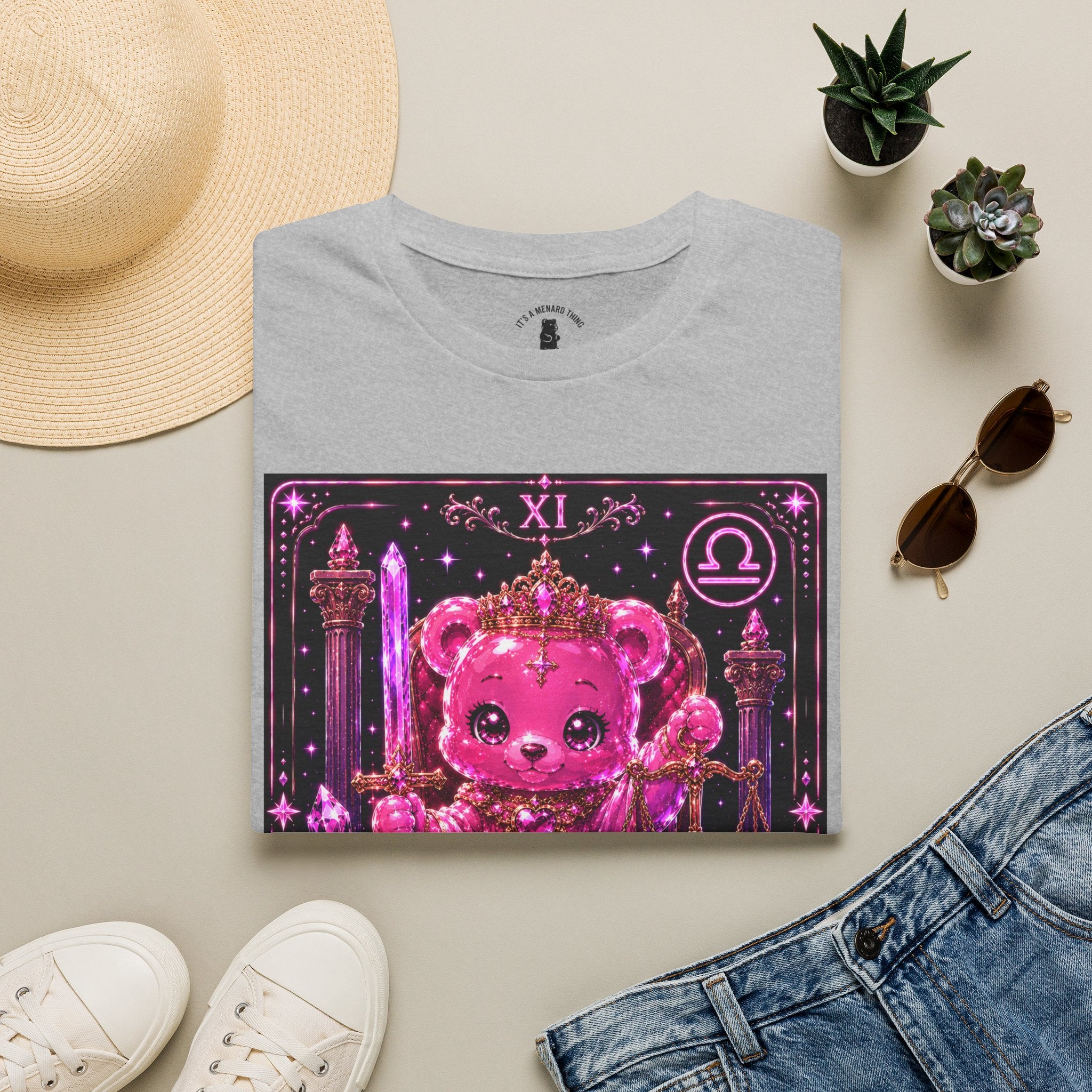 Justice Tarot Oozy Bear Gummy Special Addition— Graphic Shirt