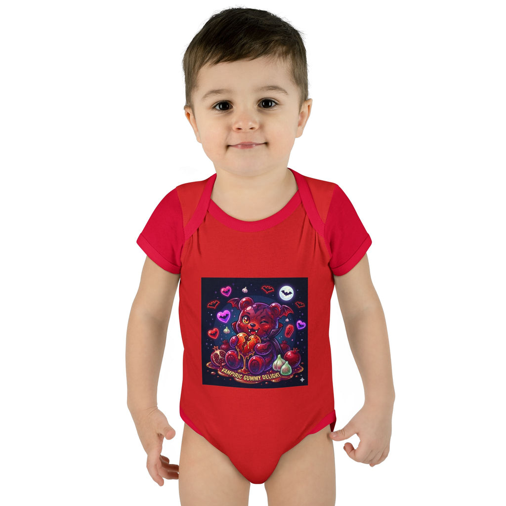 Baby Bodysuit - Cute Vampire Gooey Gummy Bear
