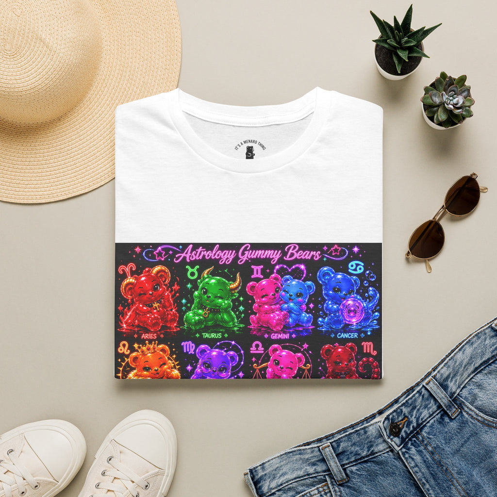 Astrology Gummy Bears Special Addition Grid — Colorful Graphic Shirt