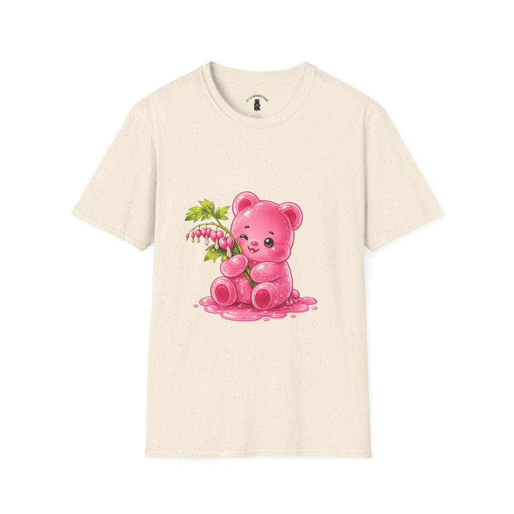Praising Bleeding Hearts, Pink Oozy Bear Gummy Special- Graphic Shirt