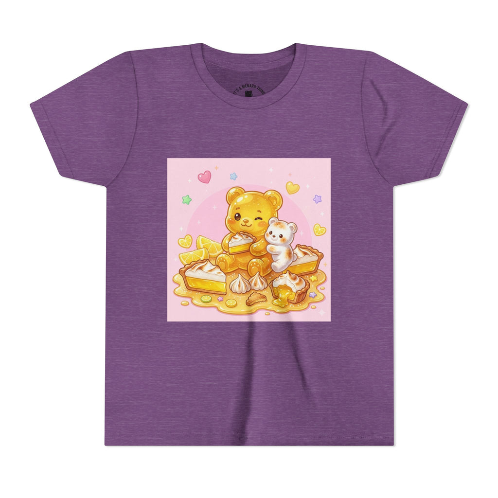 Lemon Meringue Pie Gooey Gummy bear Youth Tee