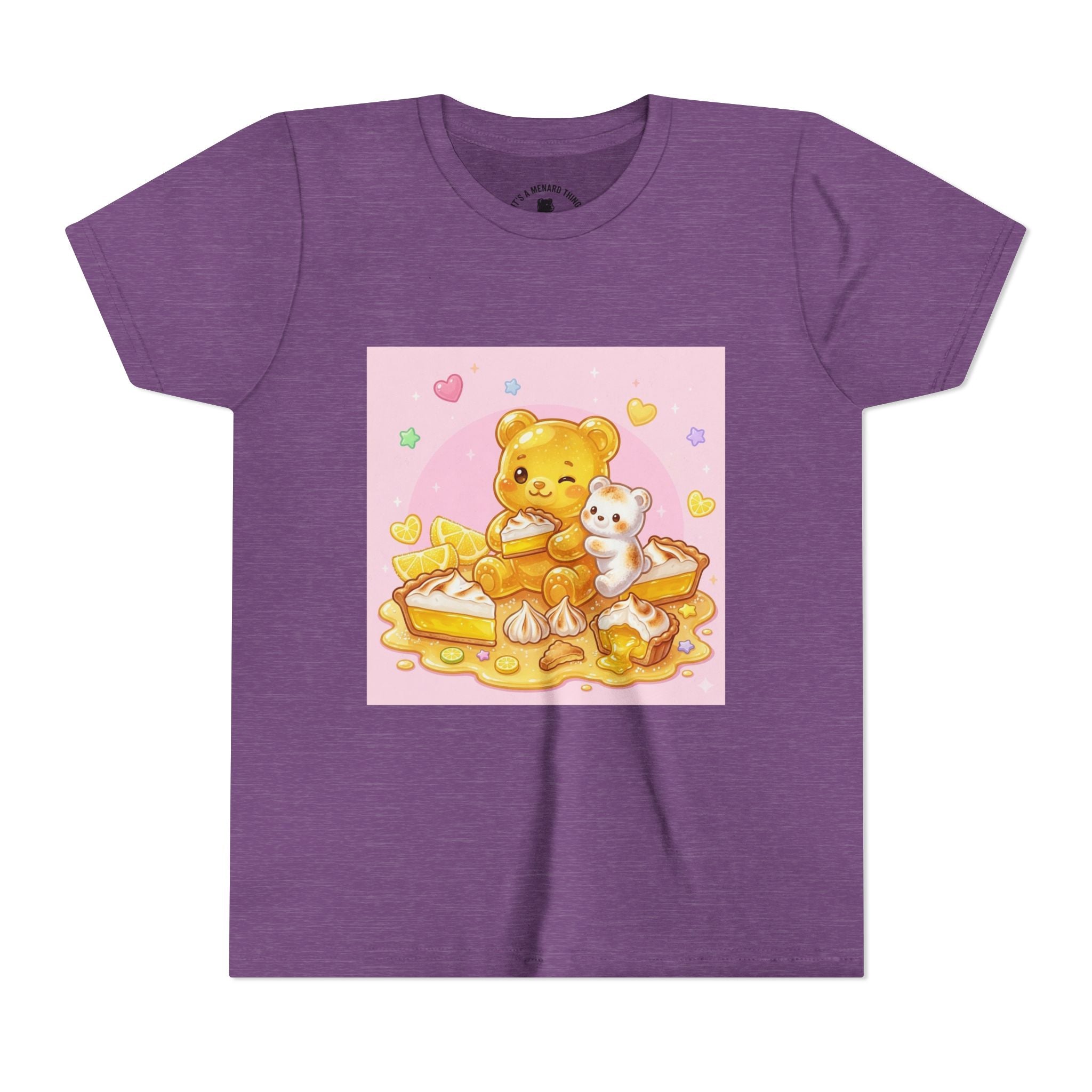 Lemon Meringue Pie Gooey Gummy bear Youth Tee