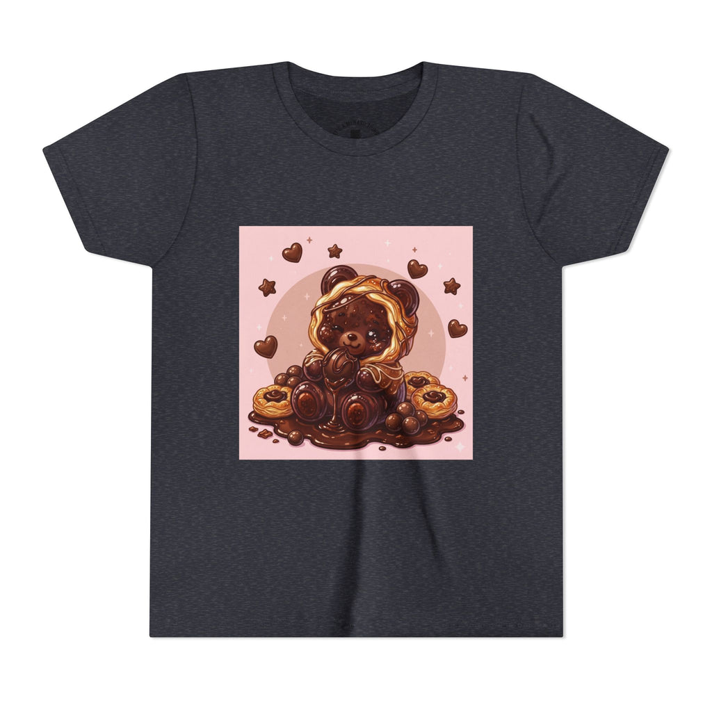 Chocolate Danish Gooey Gummy Bear Cute Kids Shirt