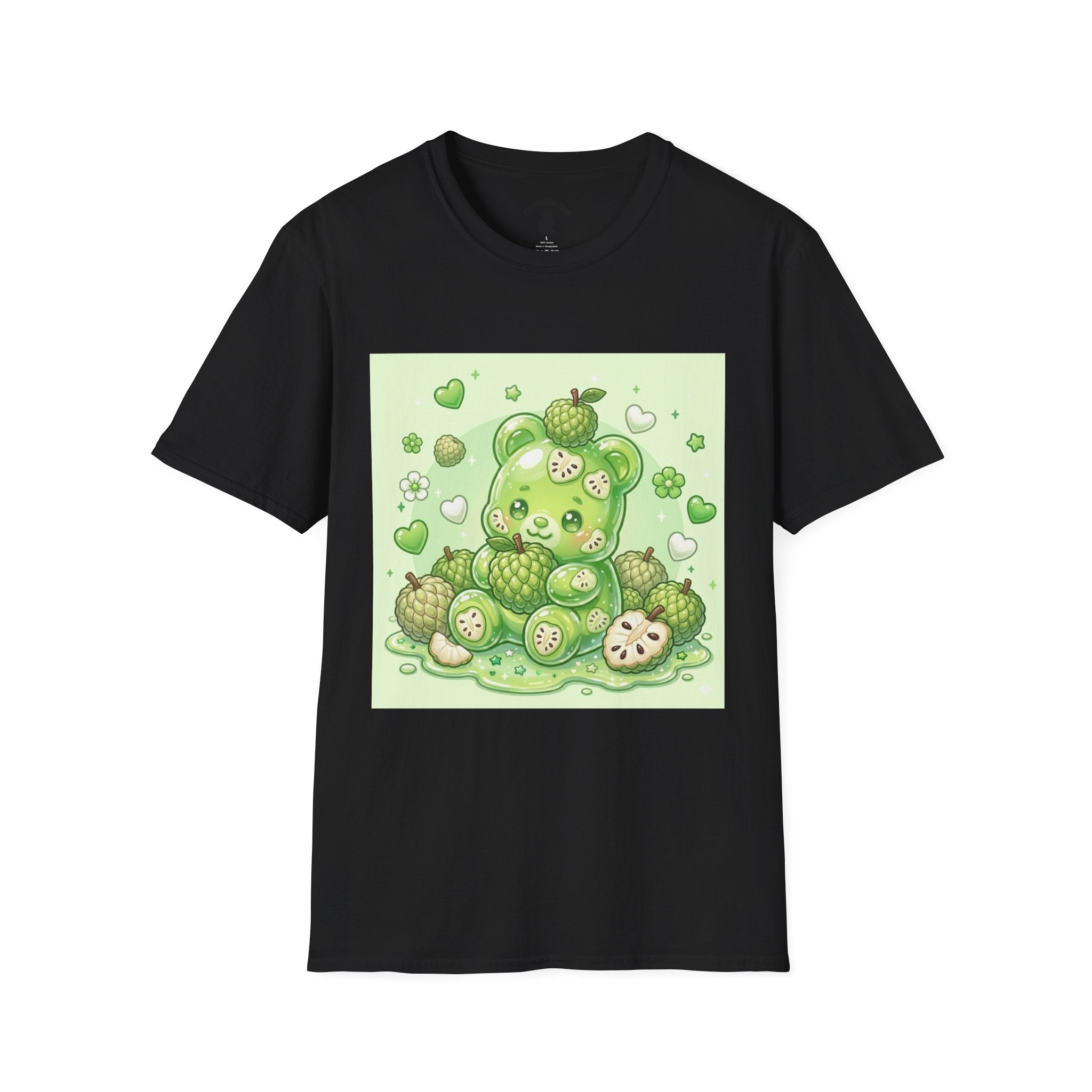 Yummy Ripe Sugar Apple, Exotic Oozy Gummy Bear- Kawaii Graphic Shirt