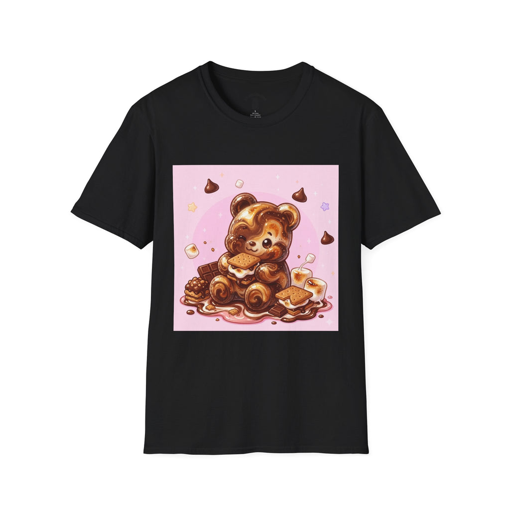 Chocolate S'mores Gooey Gummy Bear — Cute Graphic Tee