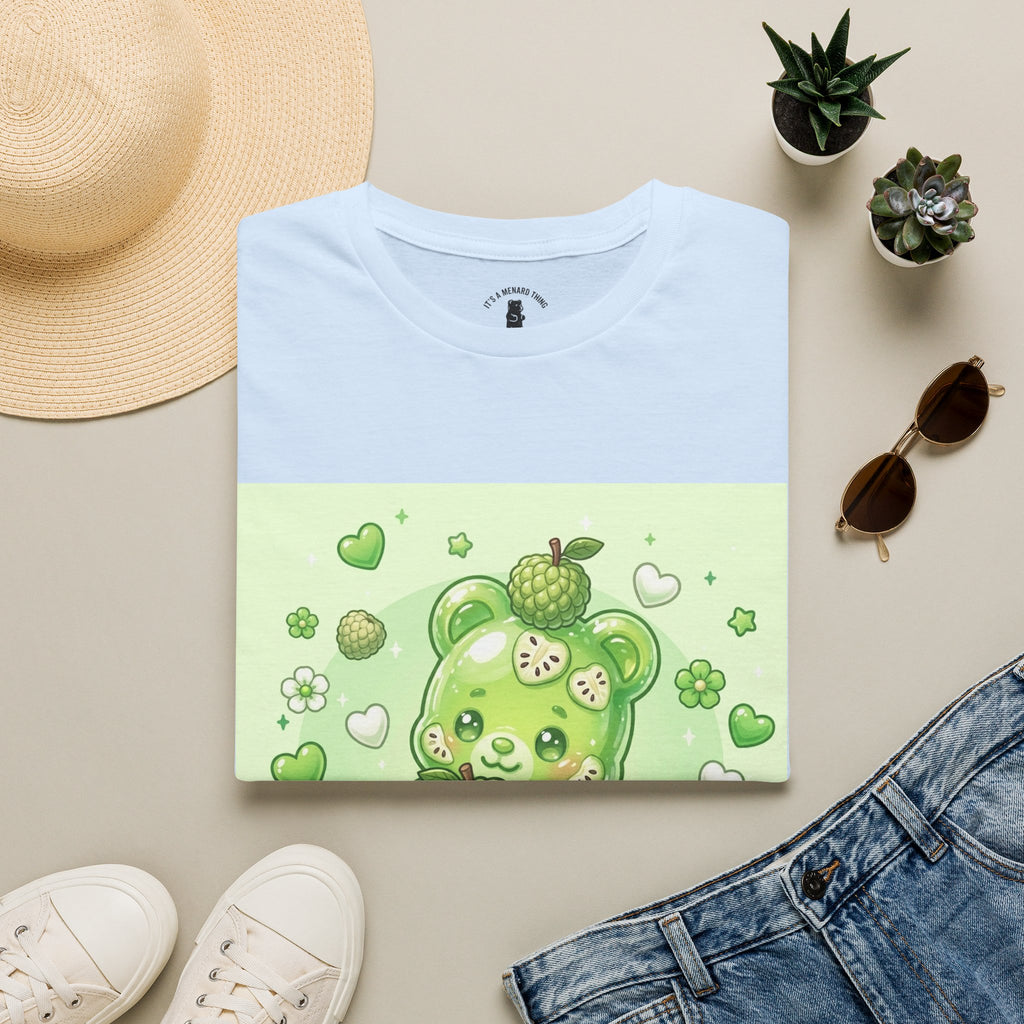 Yummy Ripe Sugar Apple, Exotic Oozy Gummy Bear- Kawaii Graphic Shirt