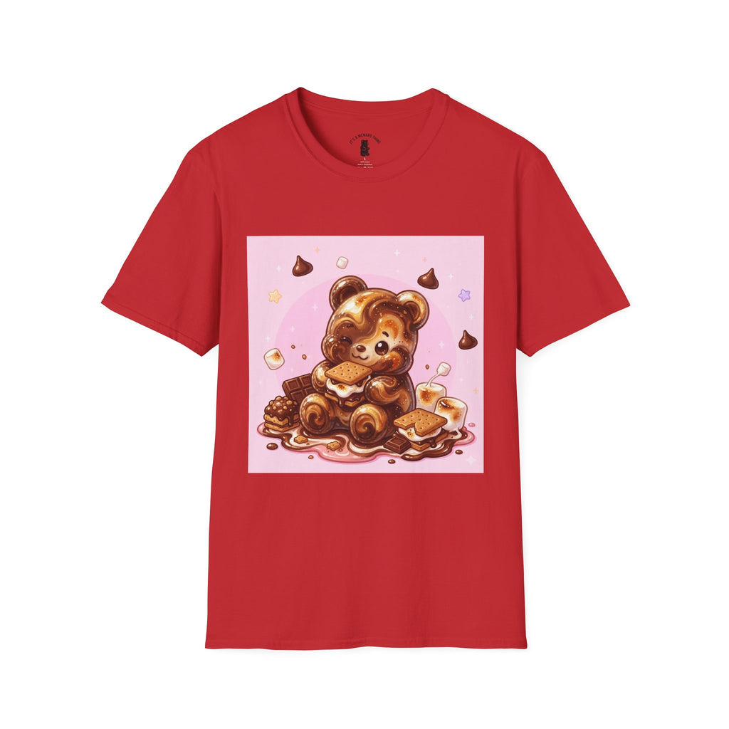 Chocolate S'mores Gooey Gummy Bear — Cute Graphic Tee