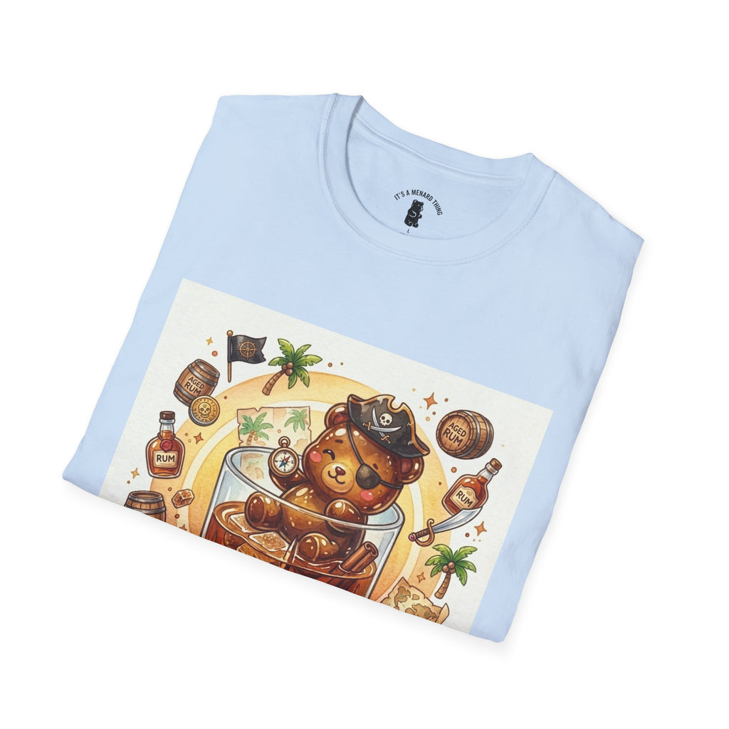 Yo-Ho Pirates Rum! Boozy Gooey Gummy Bears- Kawaii Graphic T-Shirt
