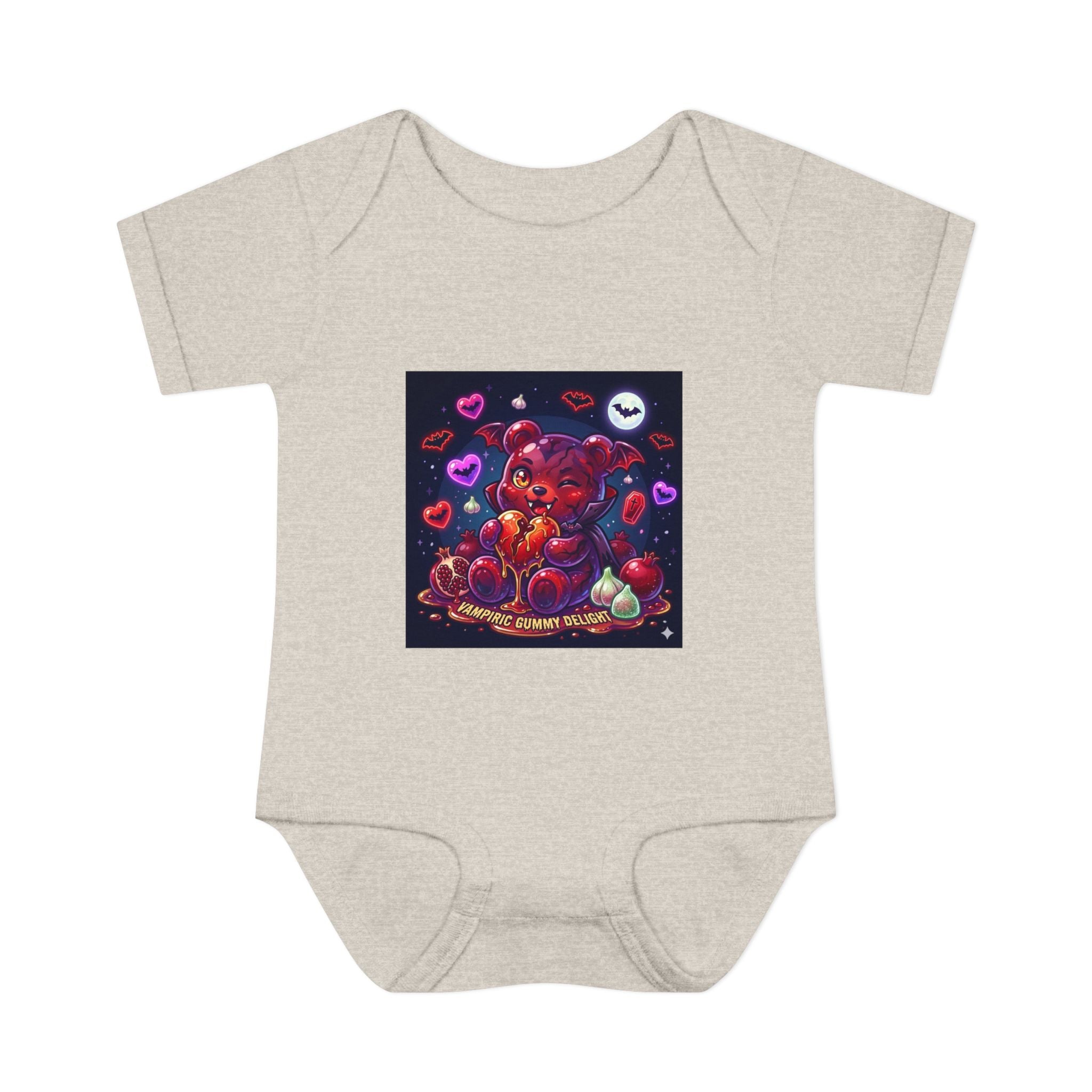 Baby Bodysuit - Cute Vampire Gooey Gummy Bear