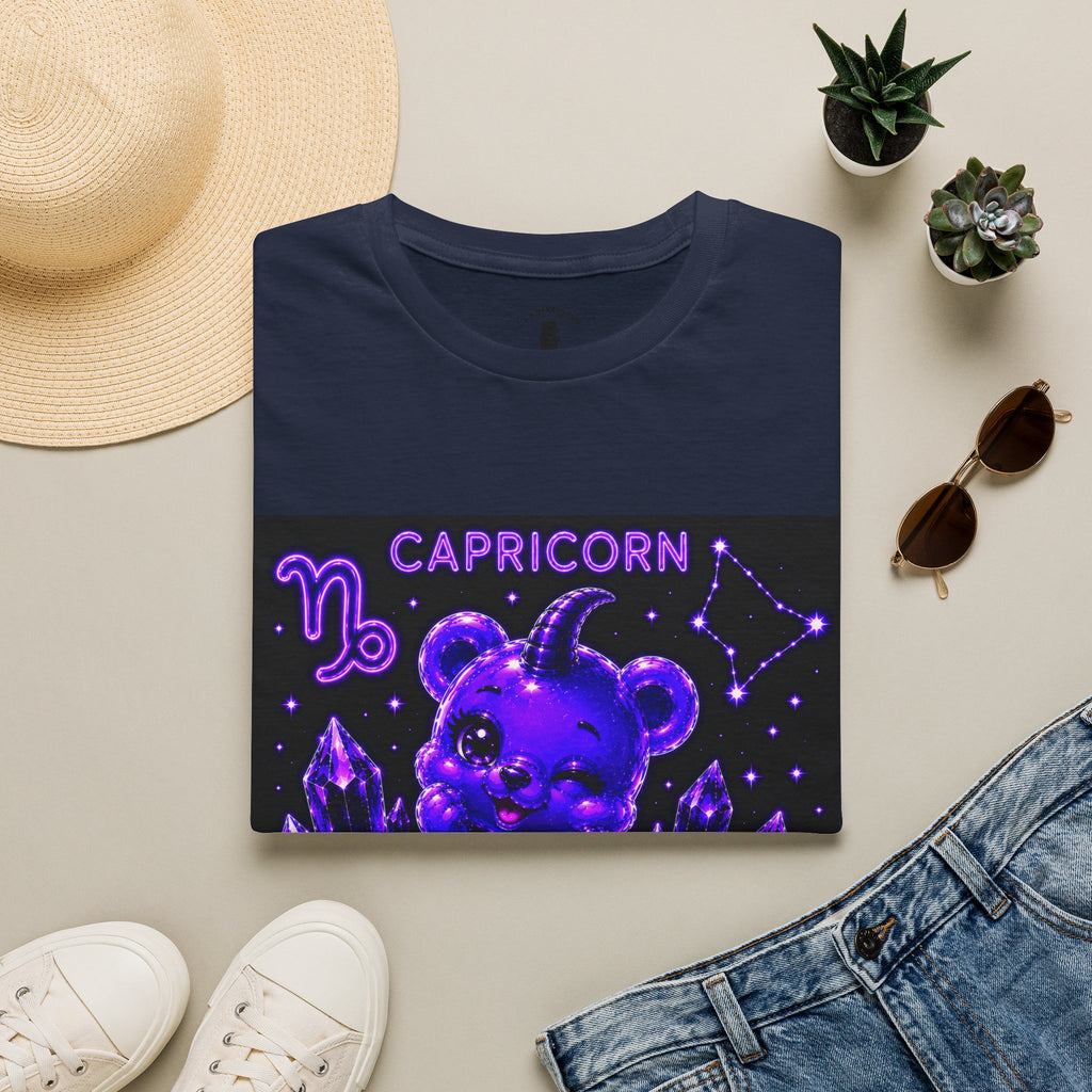 Capricorn Zodiac Constellation Oozy Bear Friend- Graphic Shirt