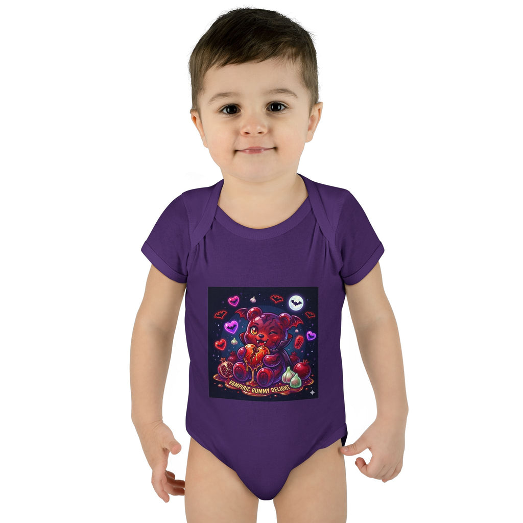 Baby Bodysuit - Cute Vampire Gooey Gummy Bear