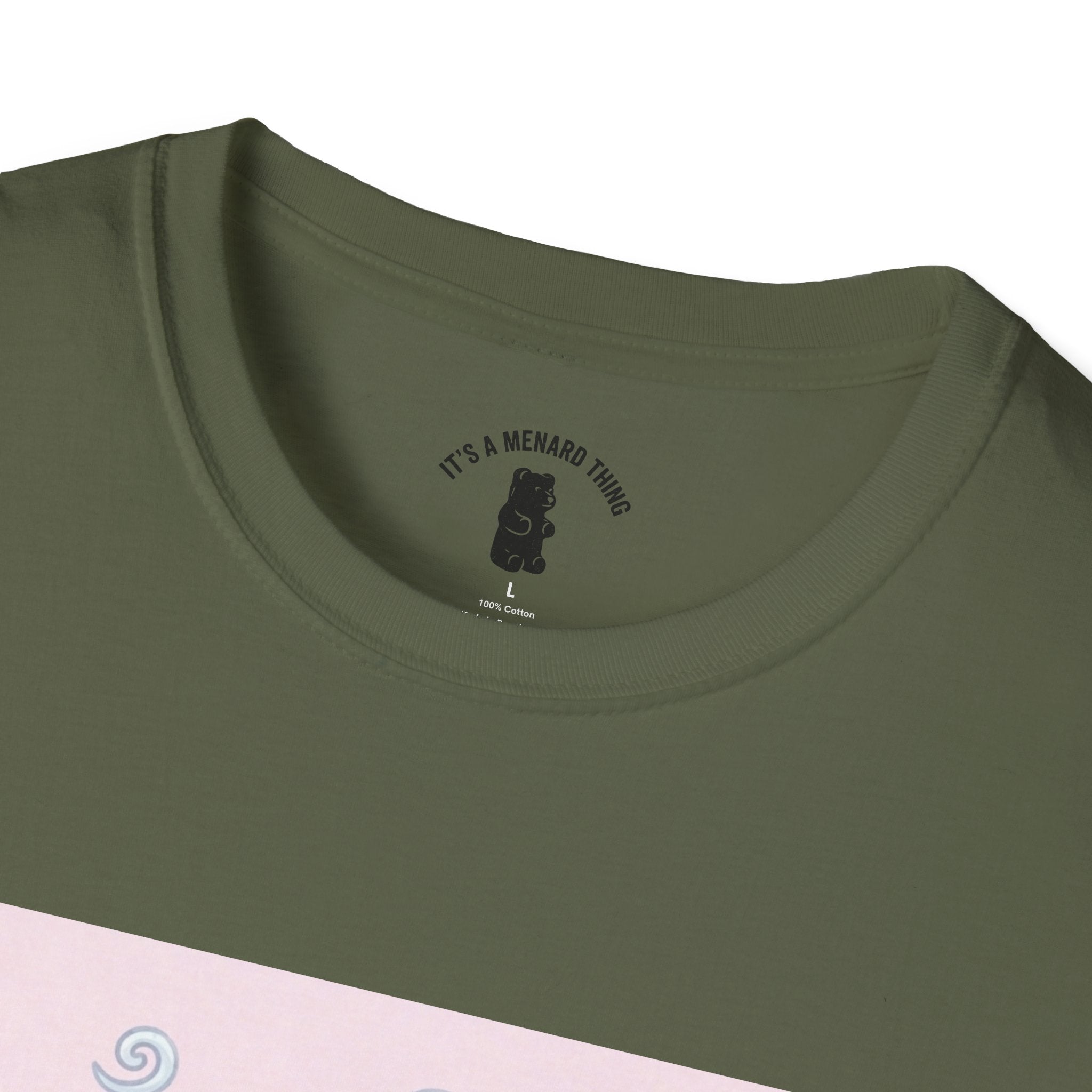 Elemental, Air White Gooey Gummy Bear — Pastel Graphic Tee